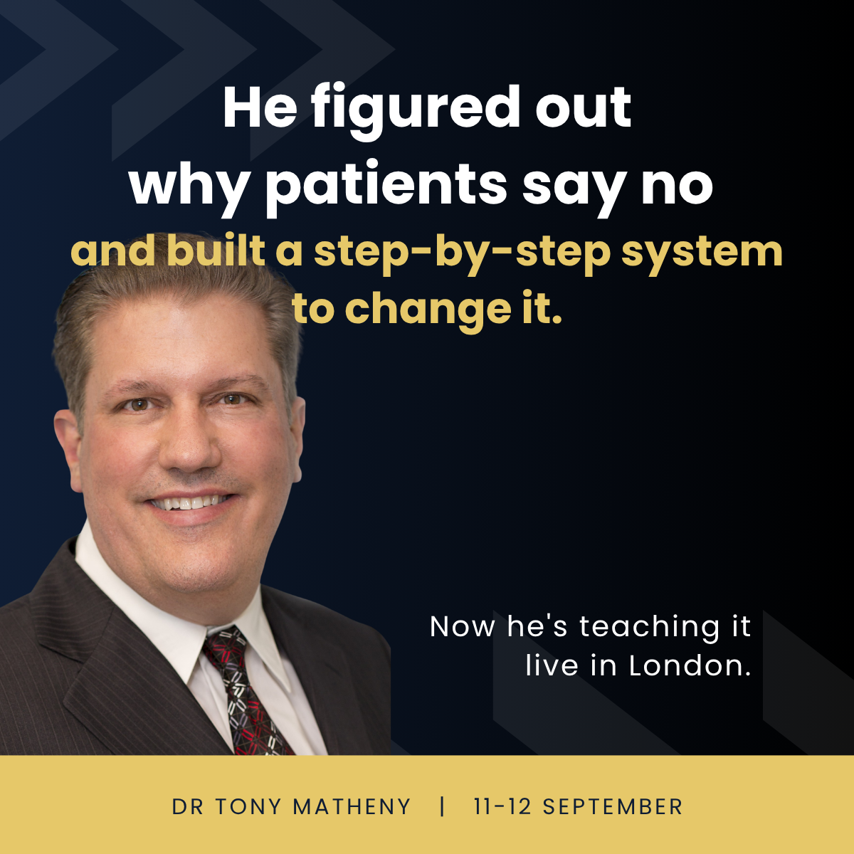 Dentistry Mastered Facebook ad: Learn how to accept more cases