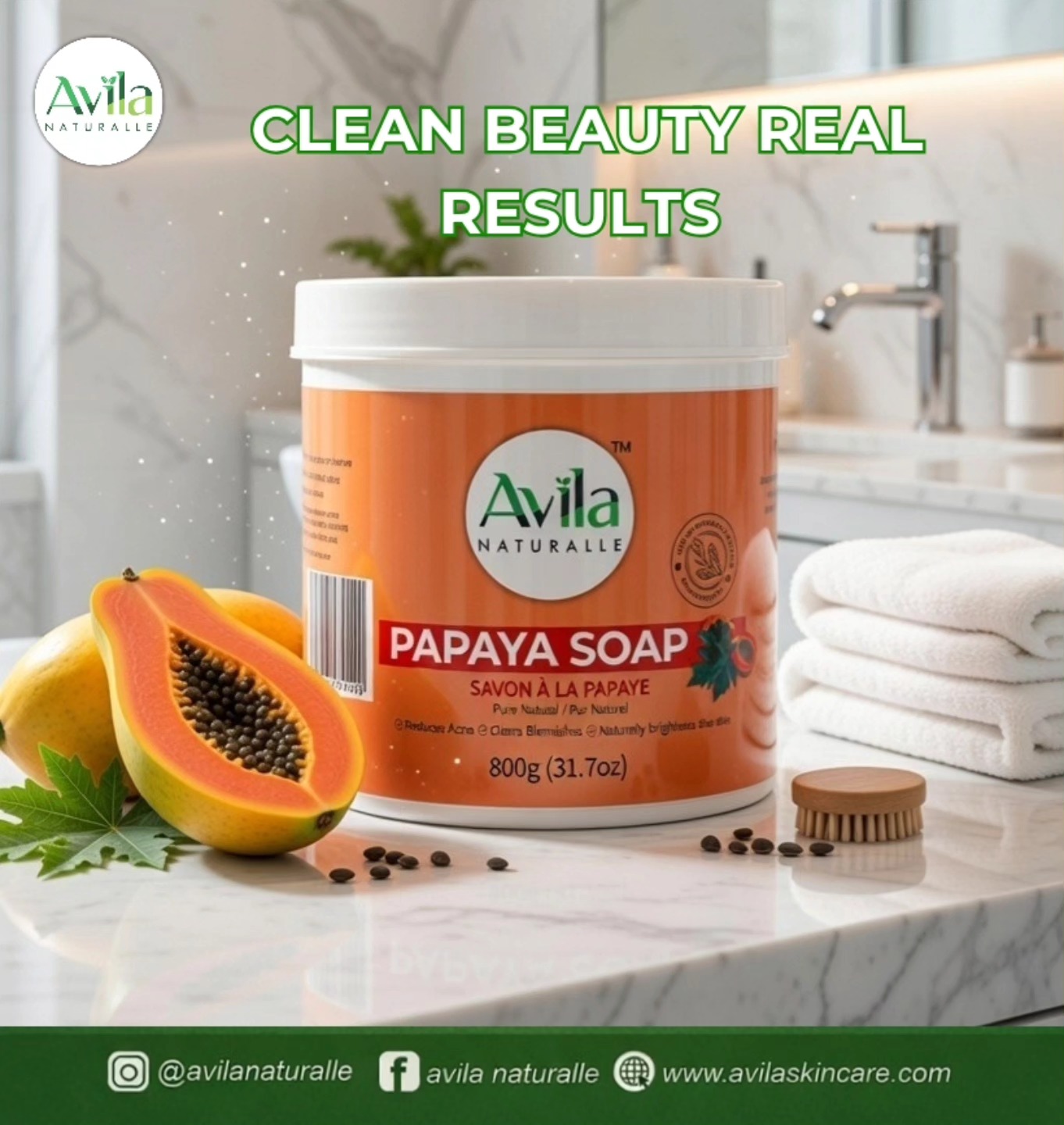 Avila Naturalle Facebook ad