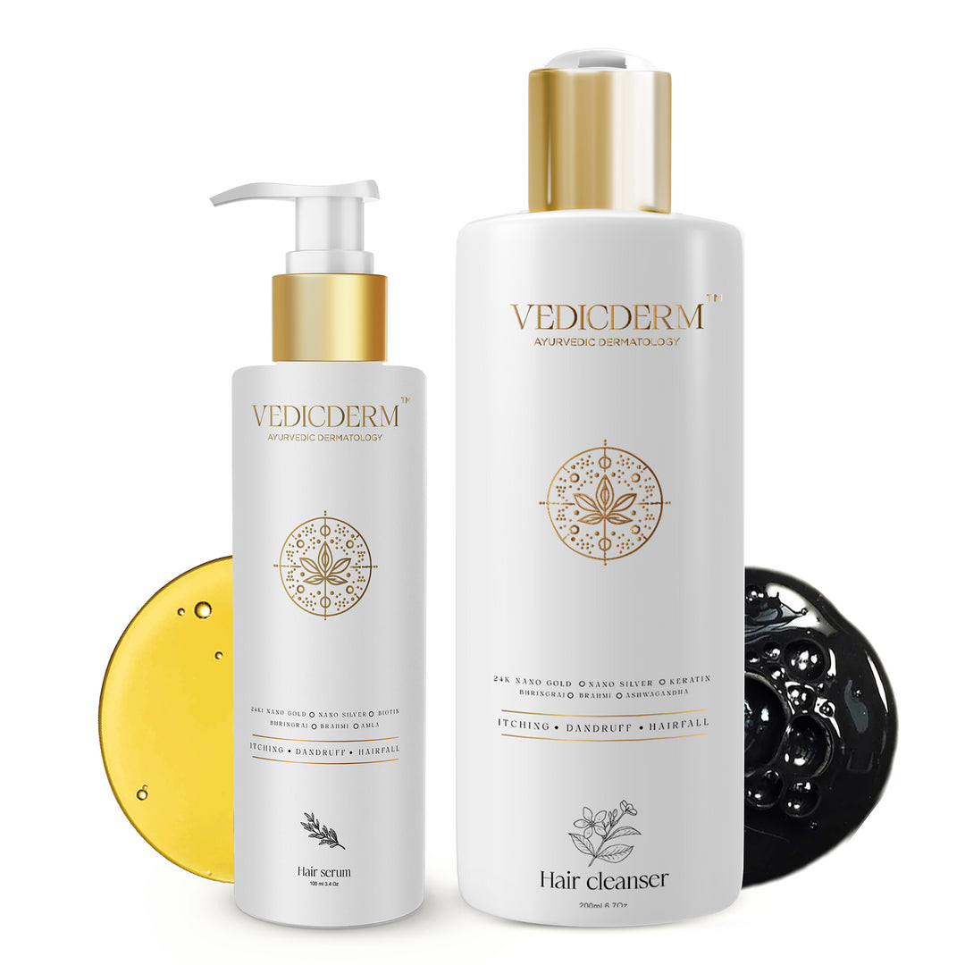 VedicDerm Facebook ad