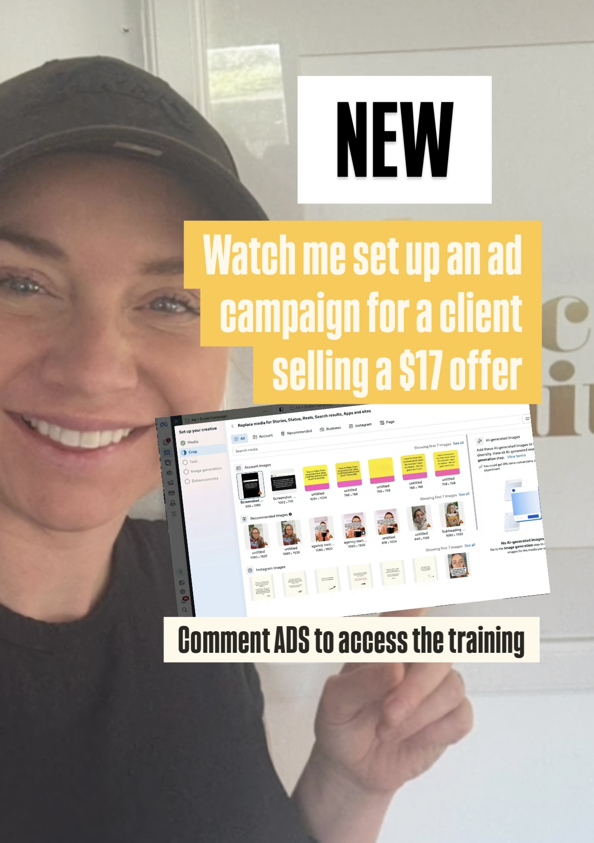 Cat Howell Facebook ad
