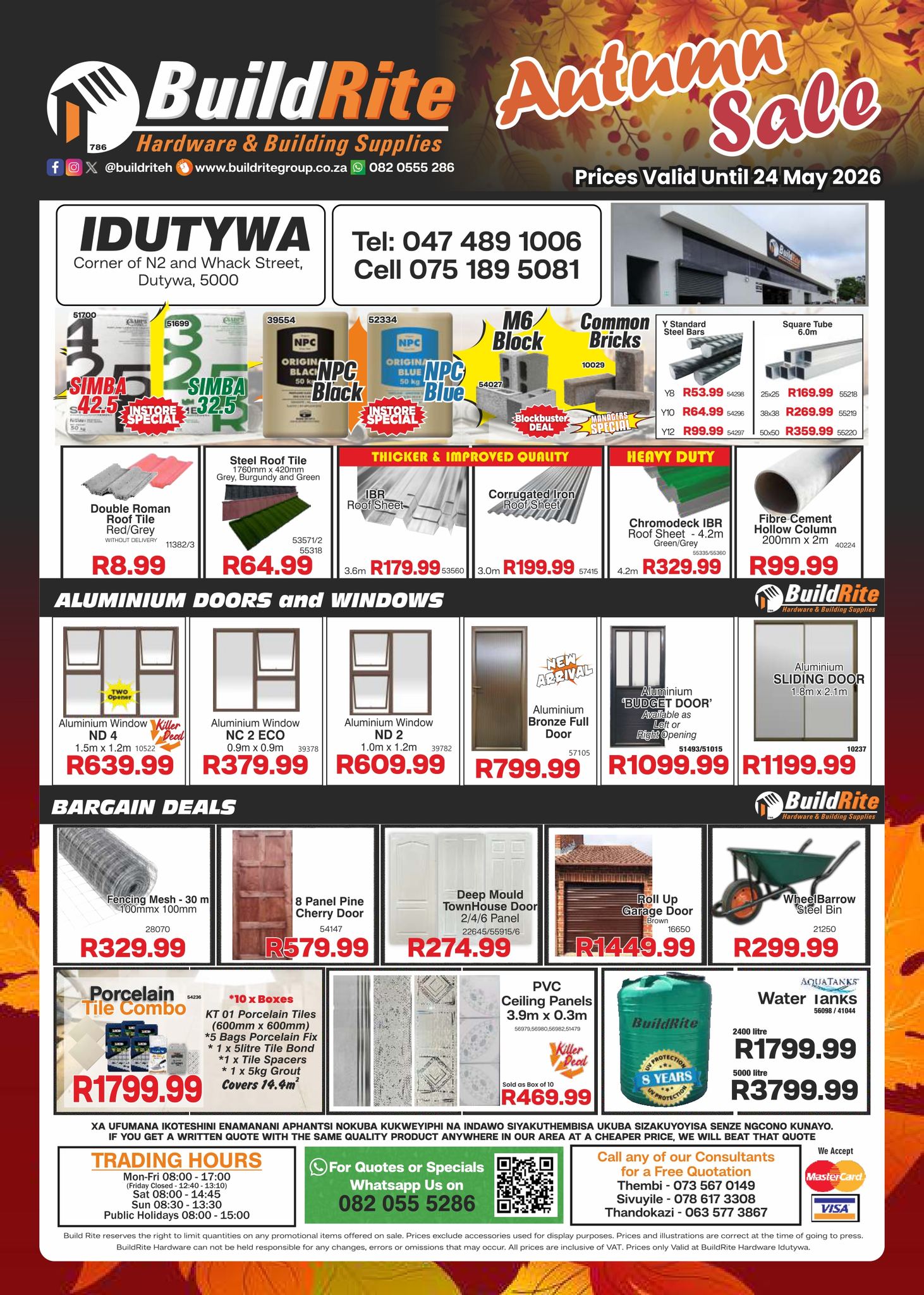 Build Rite Hardware Facebook ad