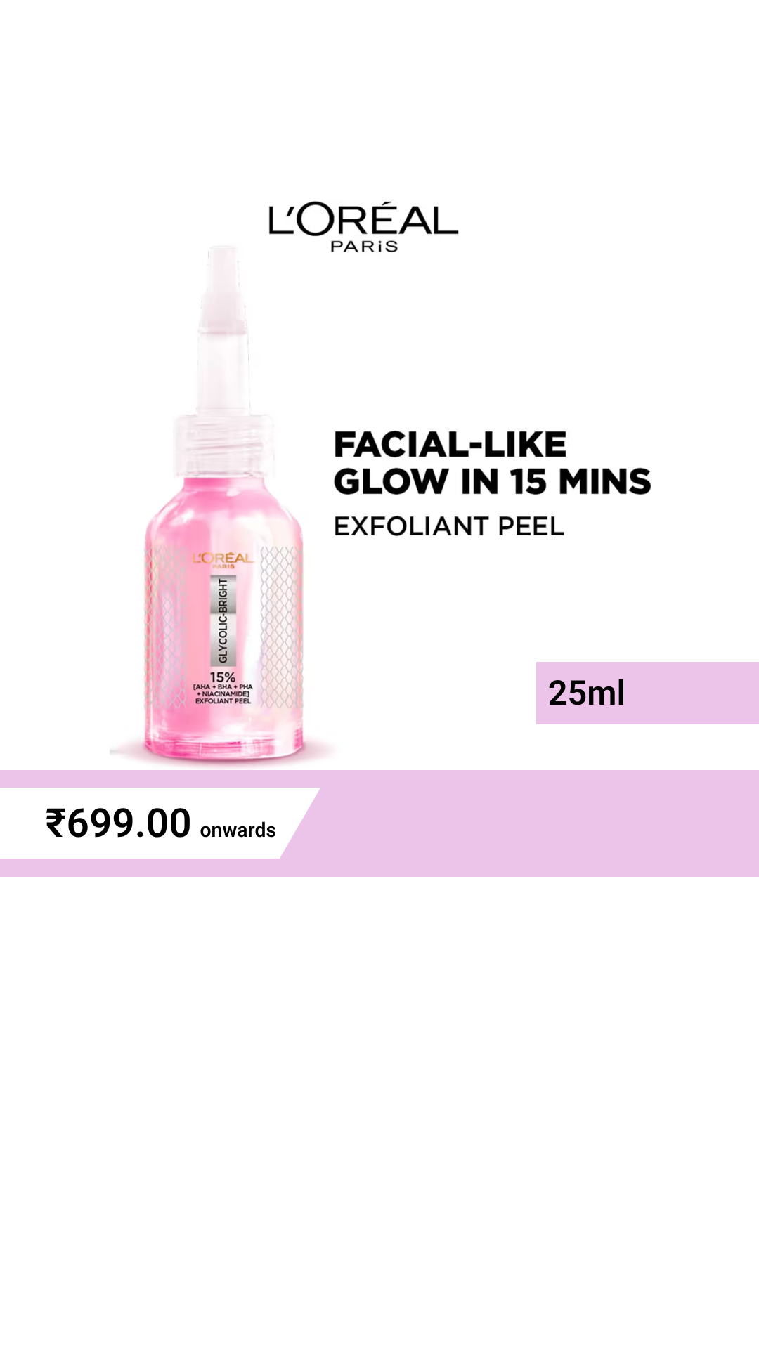 L'Oréal Paris Facebook ad
