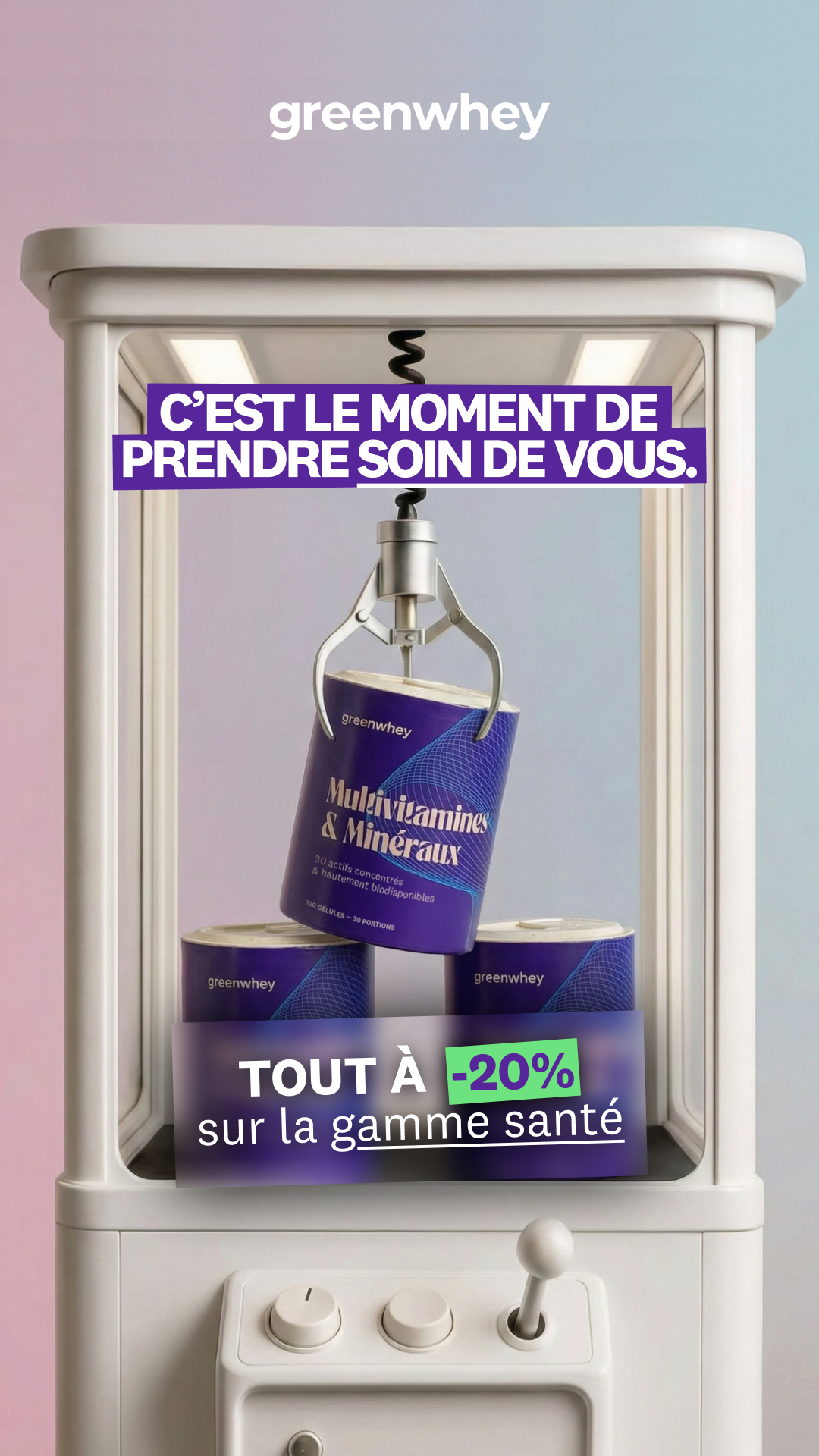 greenwhey Facebook ad