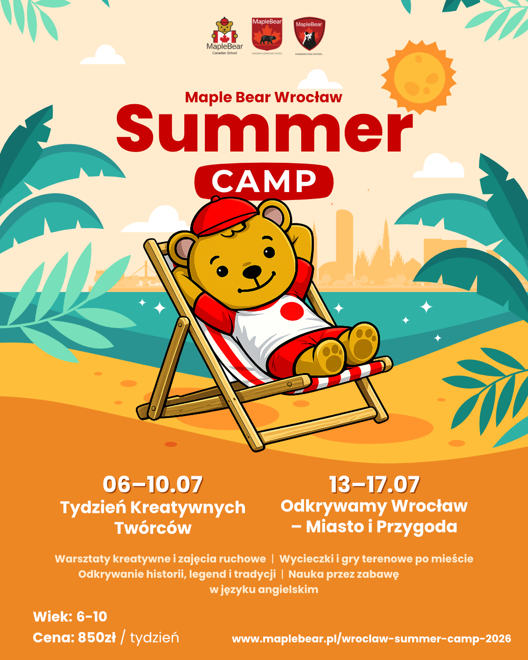 Maple Bear Wrocław Facebook ad