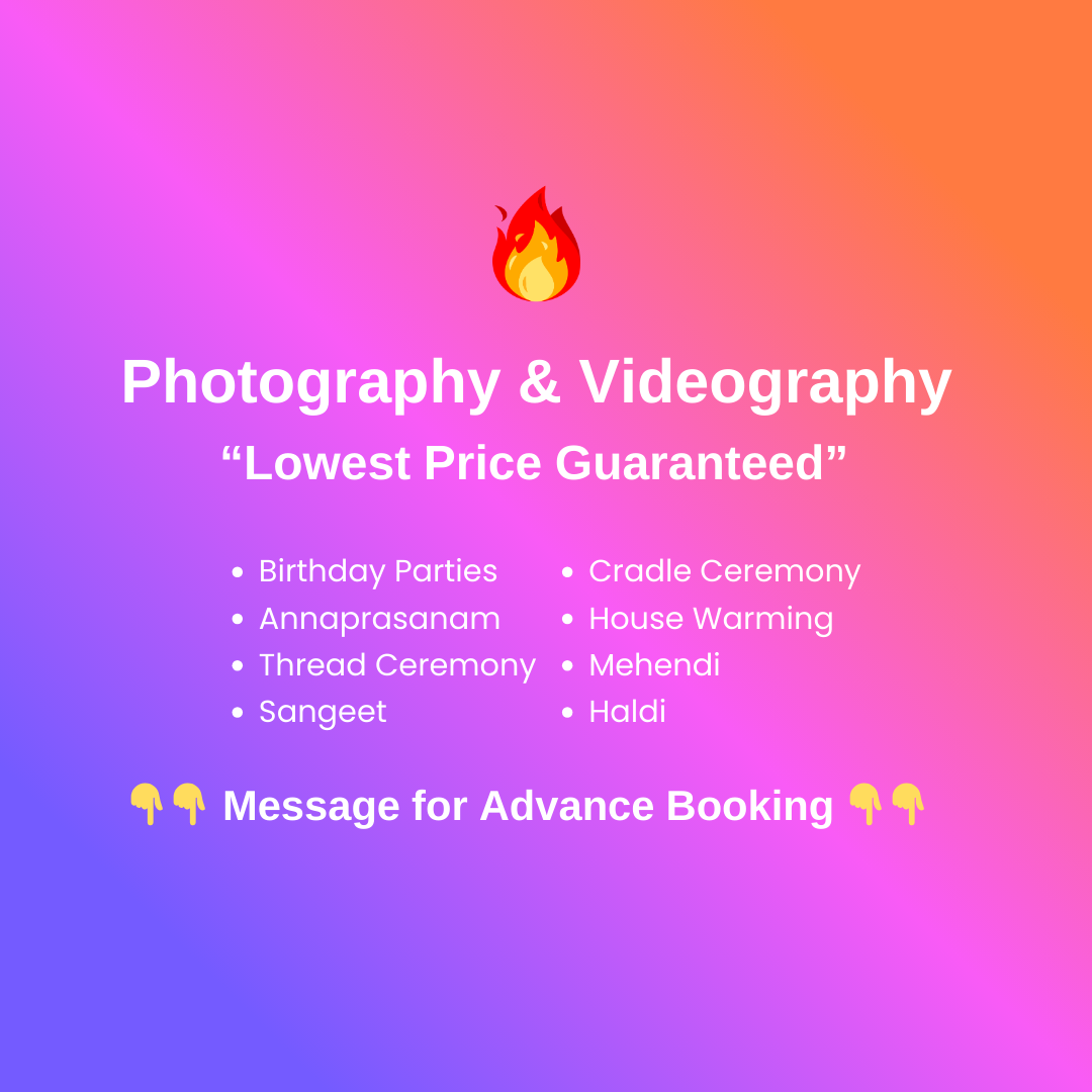 Sri Ram Photography Facebook ad