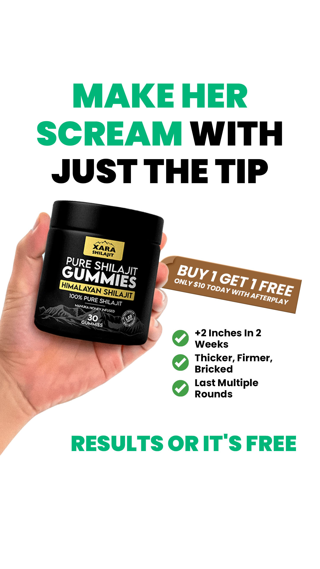 Xara Shilajit Facebook ad