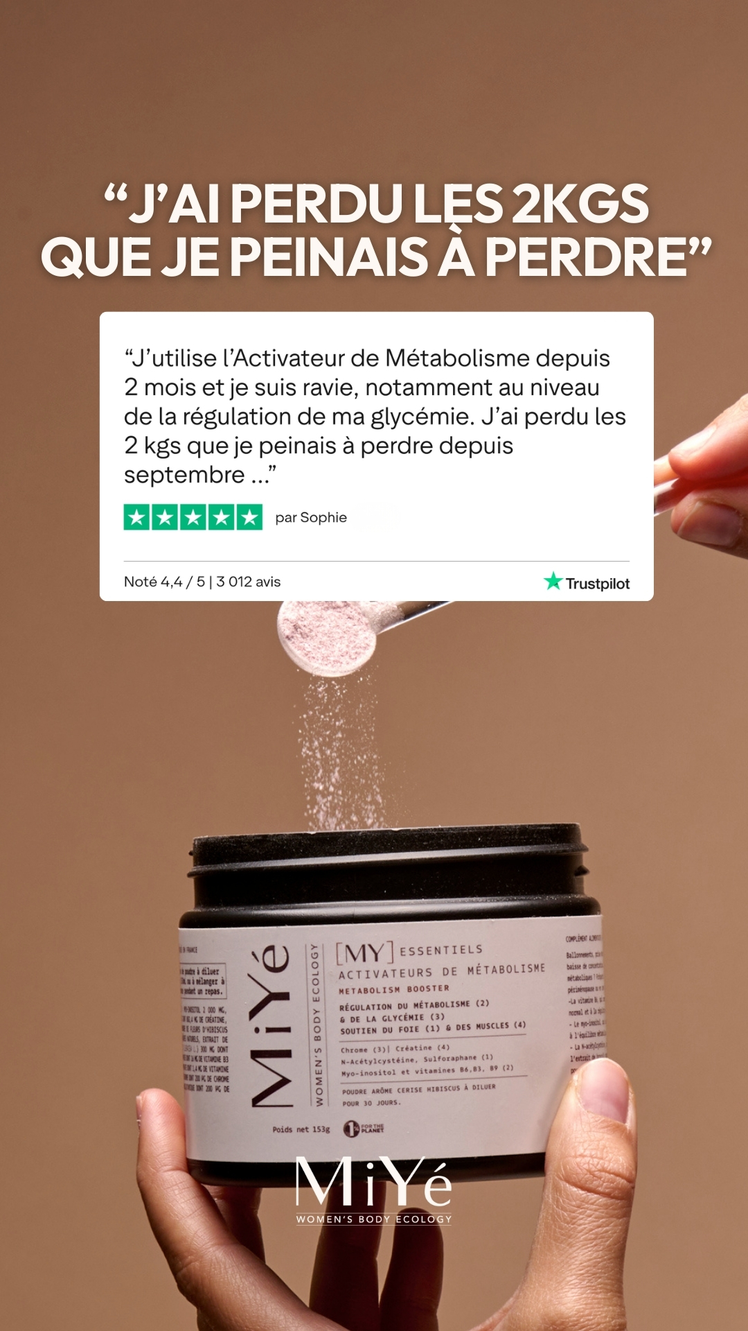 MiYé Facebook ad