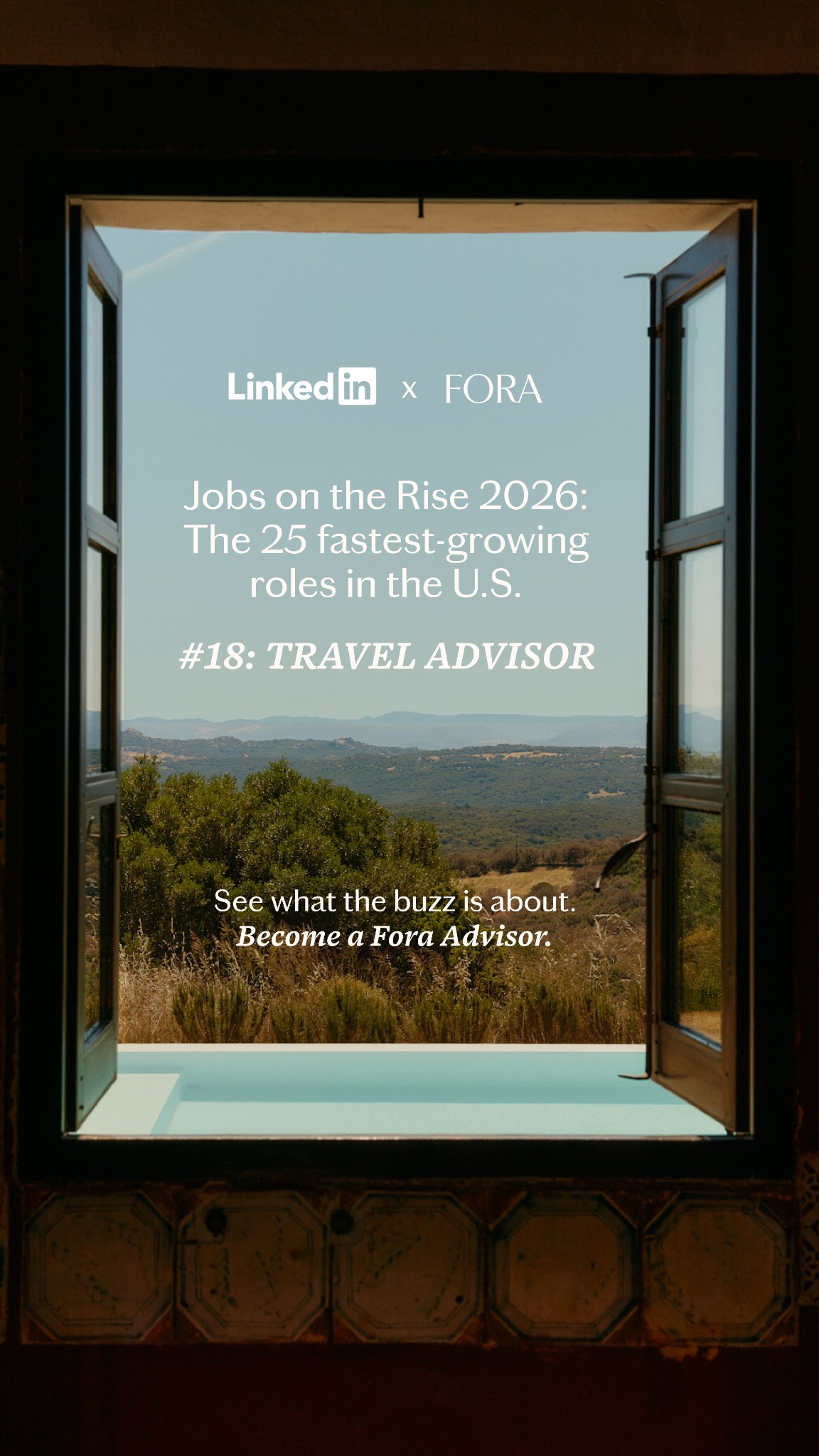 Fora Community Facebook ad