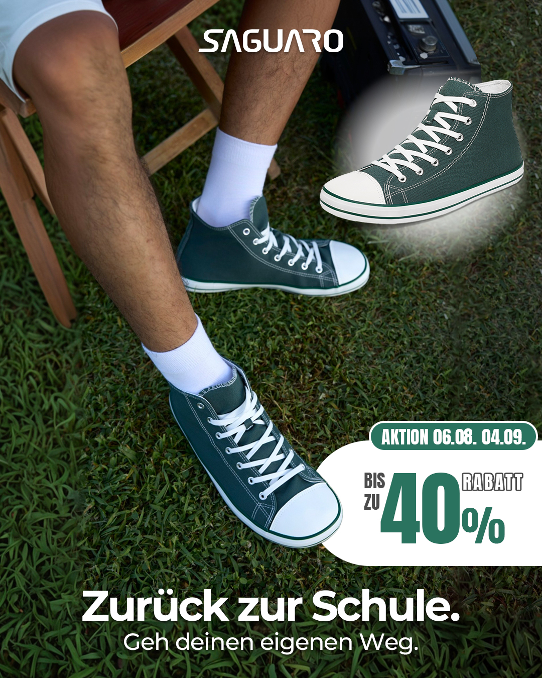 Saguaro De Facebook ad: Roam I, klassisch außen, barfuß innen