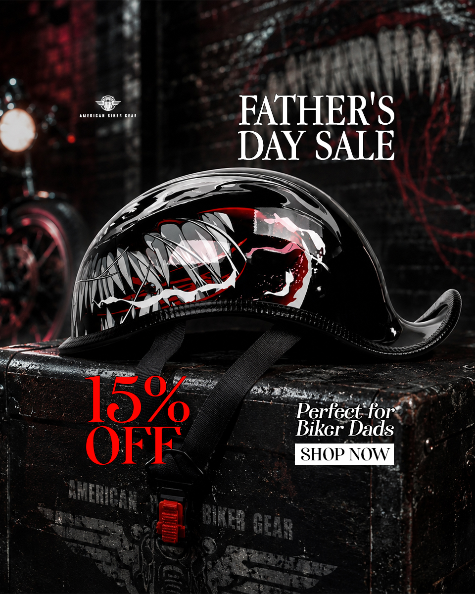 BikerGear - Fuel & Freedom Facebook ad