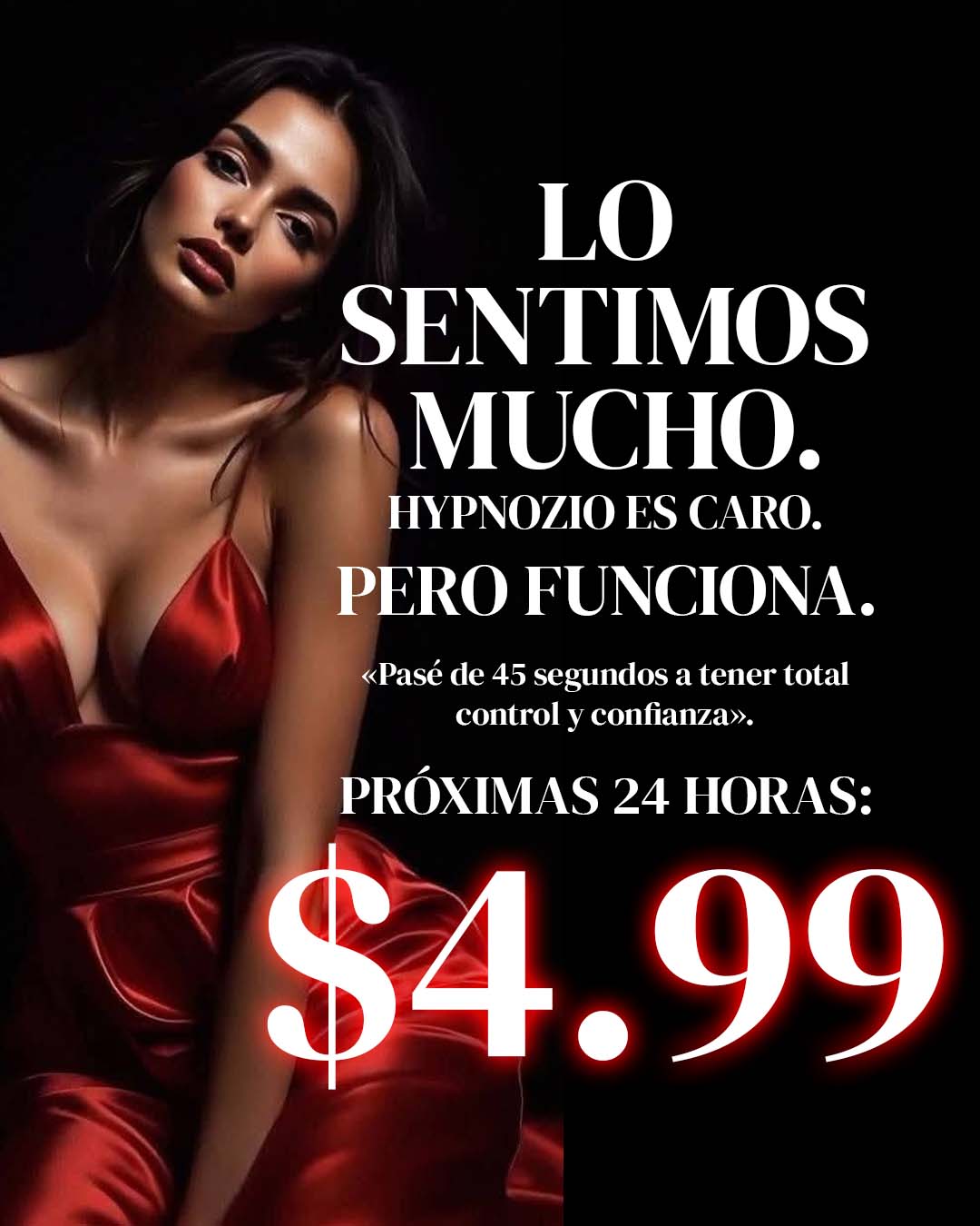 Dr. Sofia Monroe Facebook ad: La hipnoterapia hará que te sientas más seguro y con…