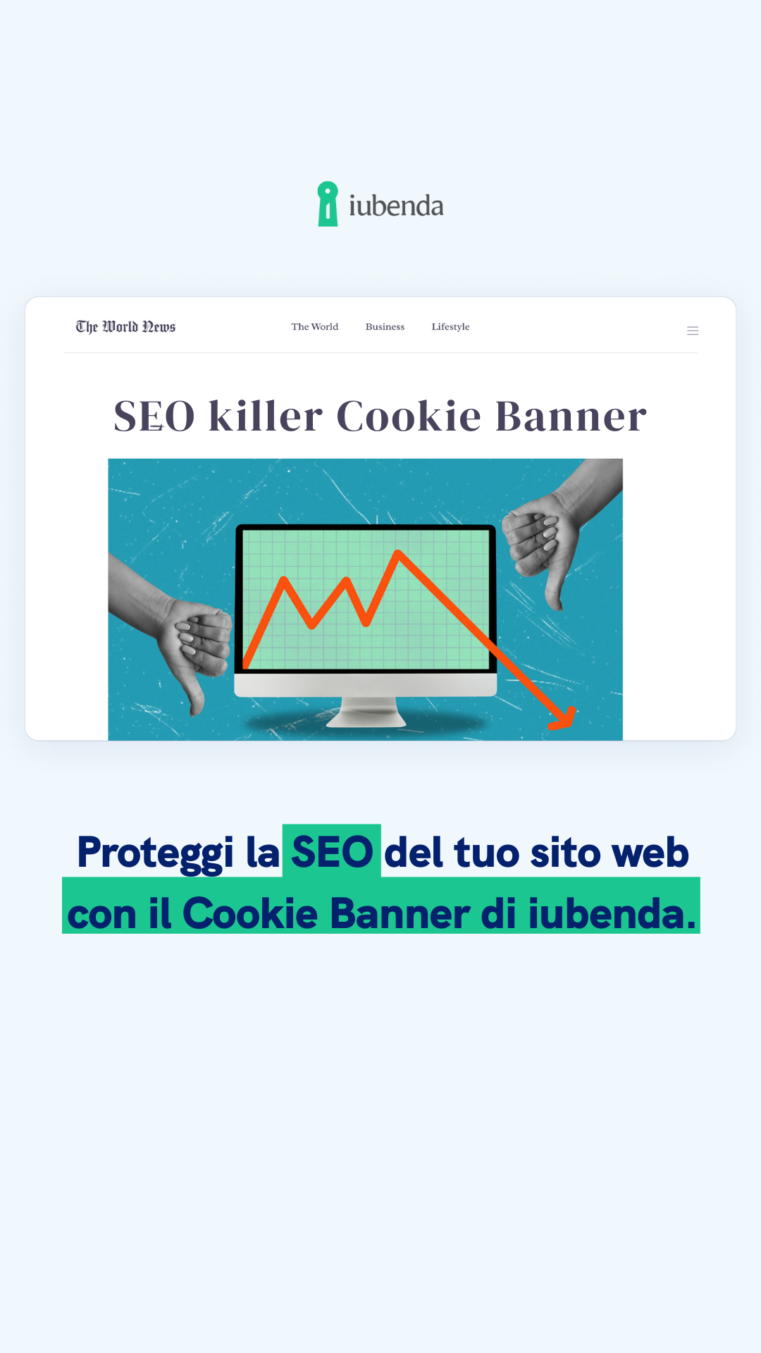iubenda - IT Facebook ad