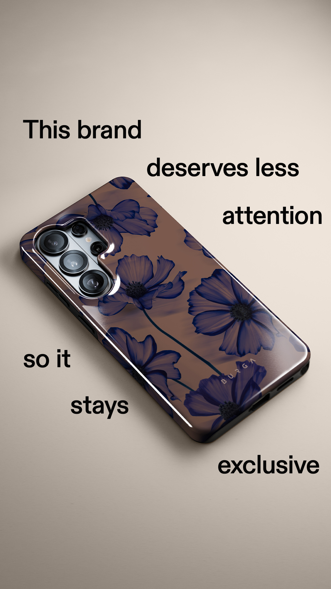 BURGA Case Facebook ad from Jul 8, 2026