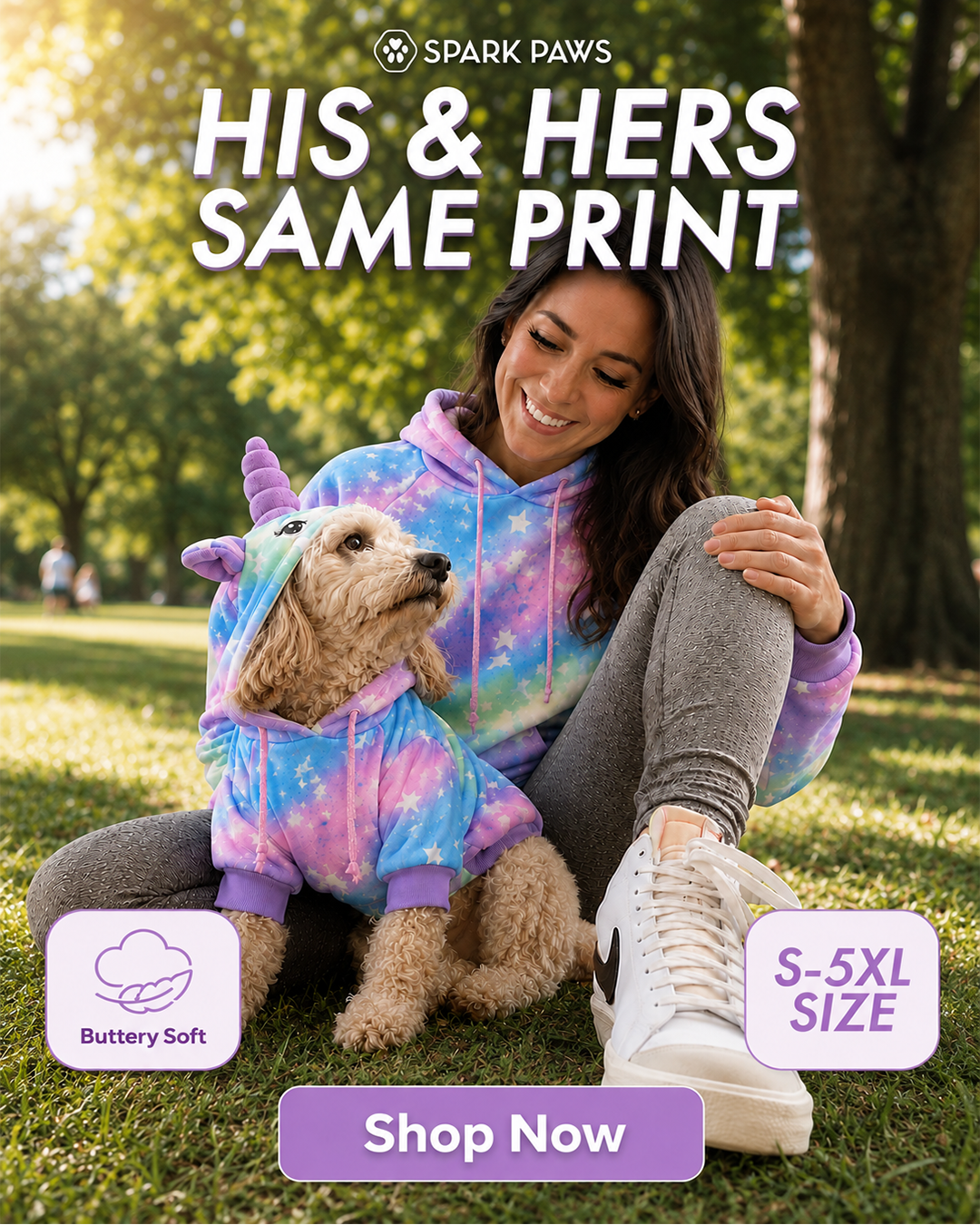 Spark Paws Facebook ad