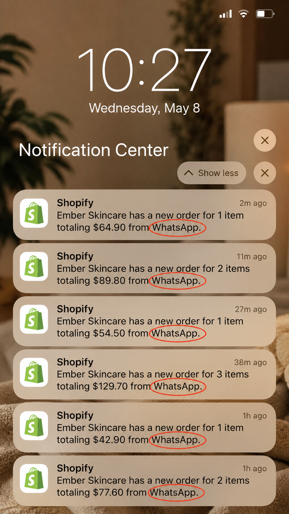 Chatsmart International Facebook ad: How we added +$1.3M to our Shopify with WhatsApp