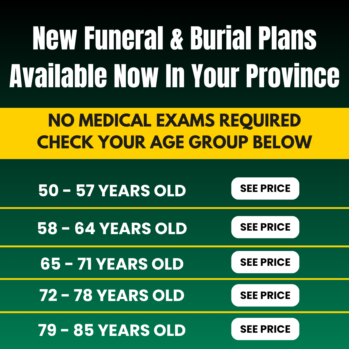 Senior Solutions Final Expense Facebook ad