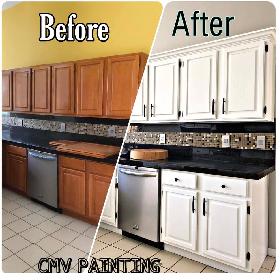 CMV Painting Facebook ad: $150 OFF in your firts job Before &…