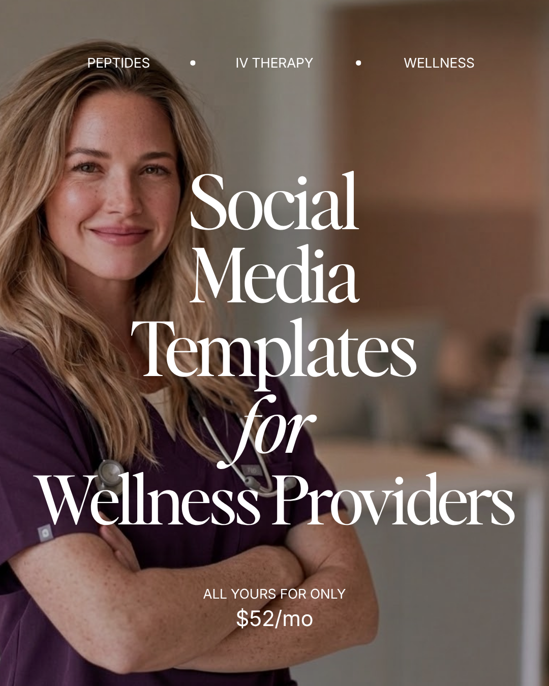Drip Socials Facebook ad: Stop Wearing the Social Media Manager Hat.