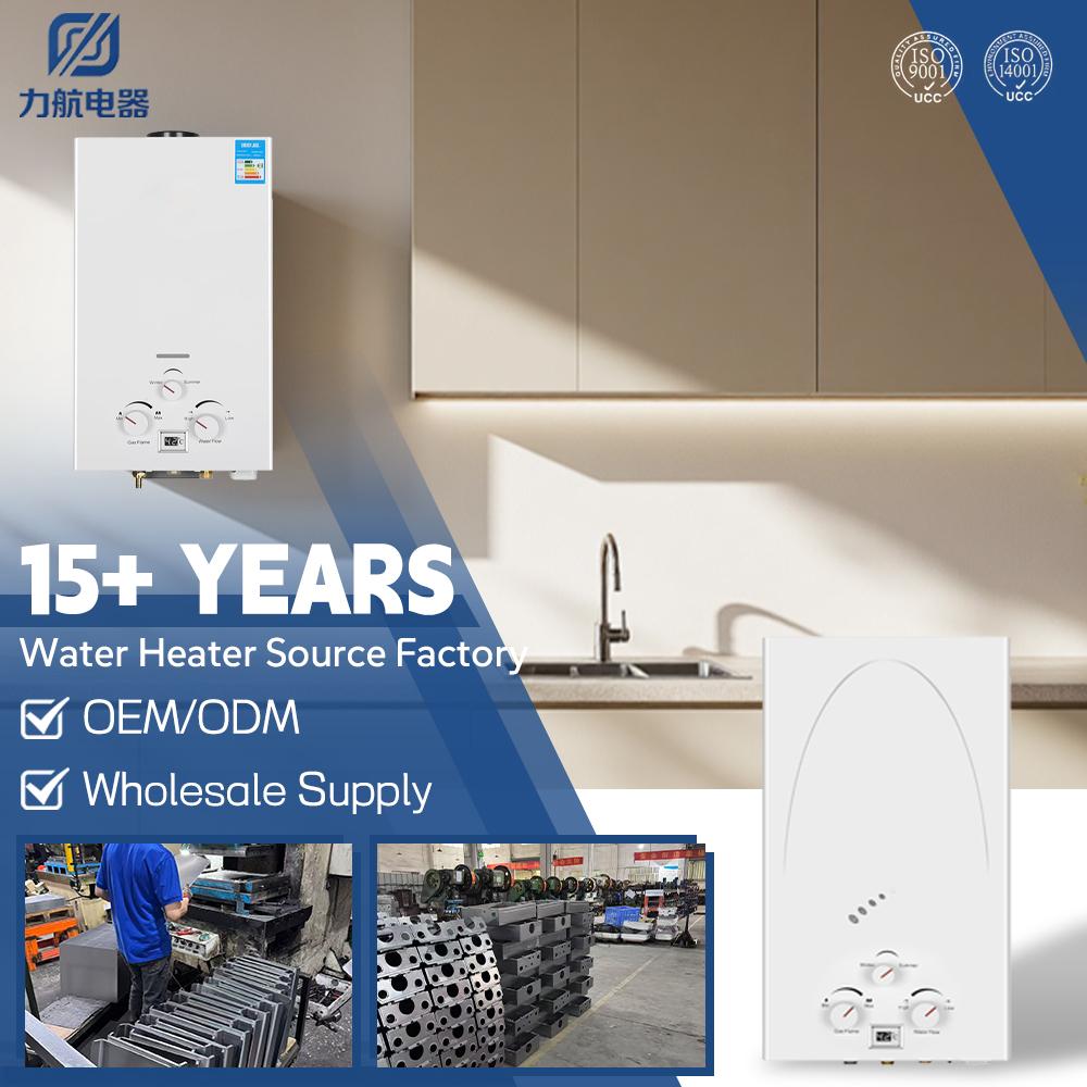 Lihang Electrical Appliances Facebook ad: Hot water, delivered reliably, straight from the source.