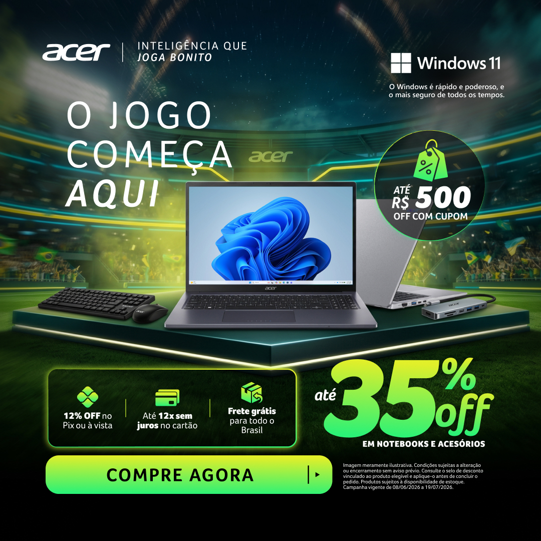 Acer Brasil Facebook ad