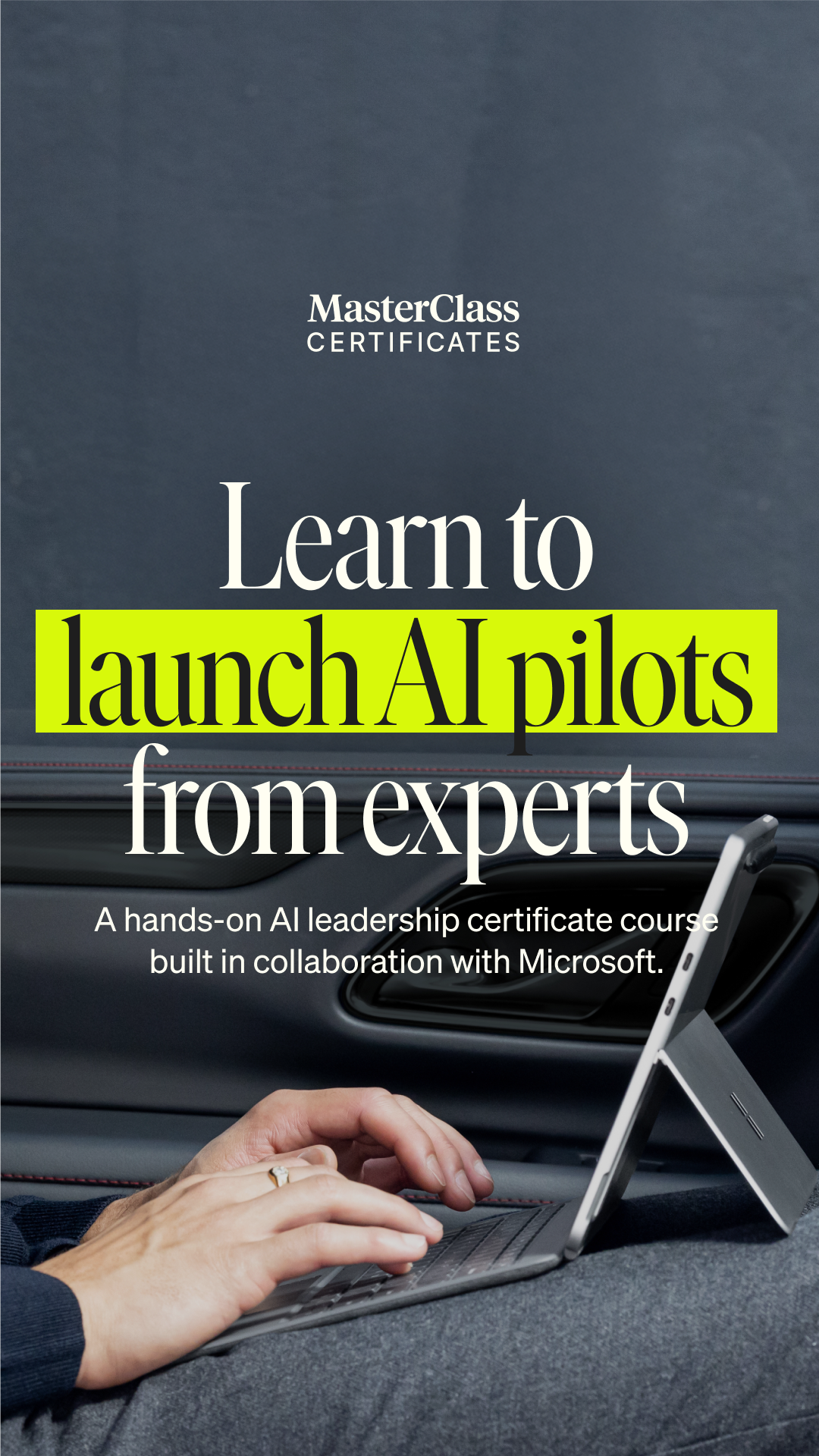MasterClass Facebook ad