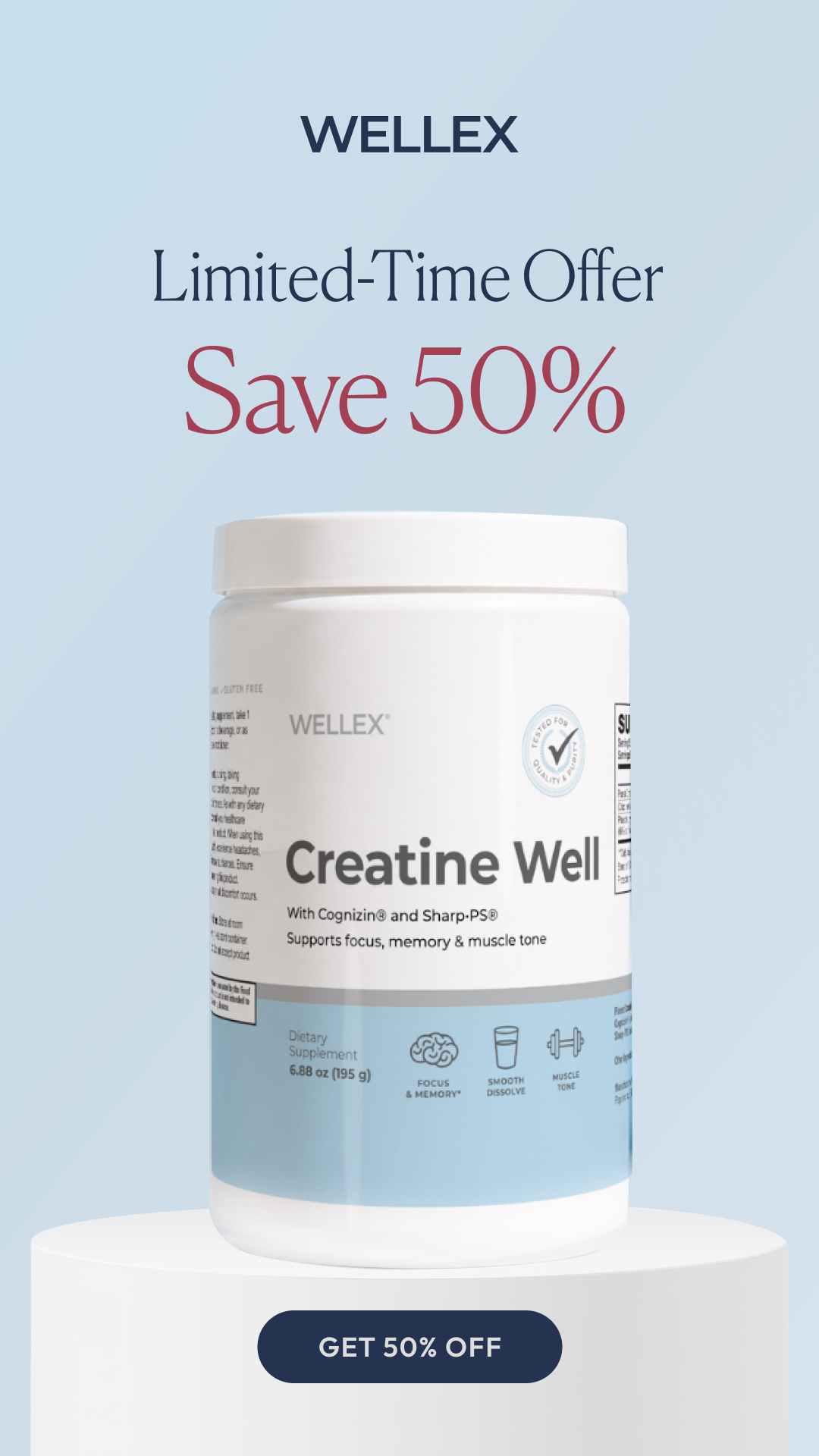 Wellex Facebook ad