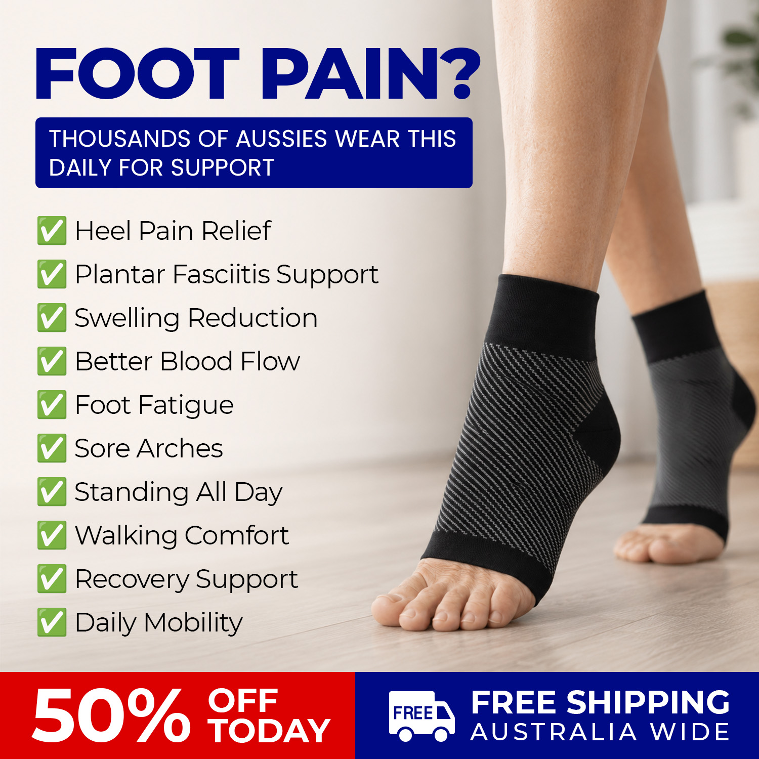 Pain Relief Australia Facebook ad