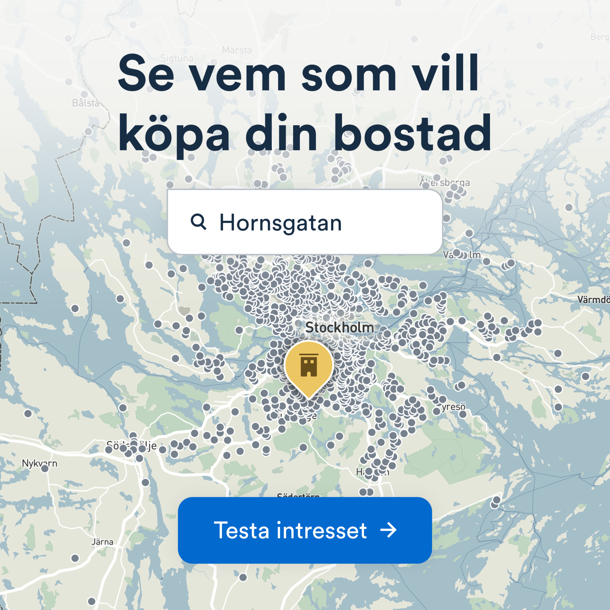 Norban Facebook ad: Se vem som vill köpa din bostad