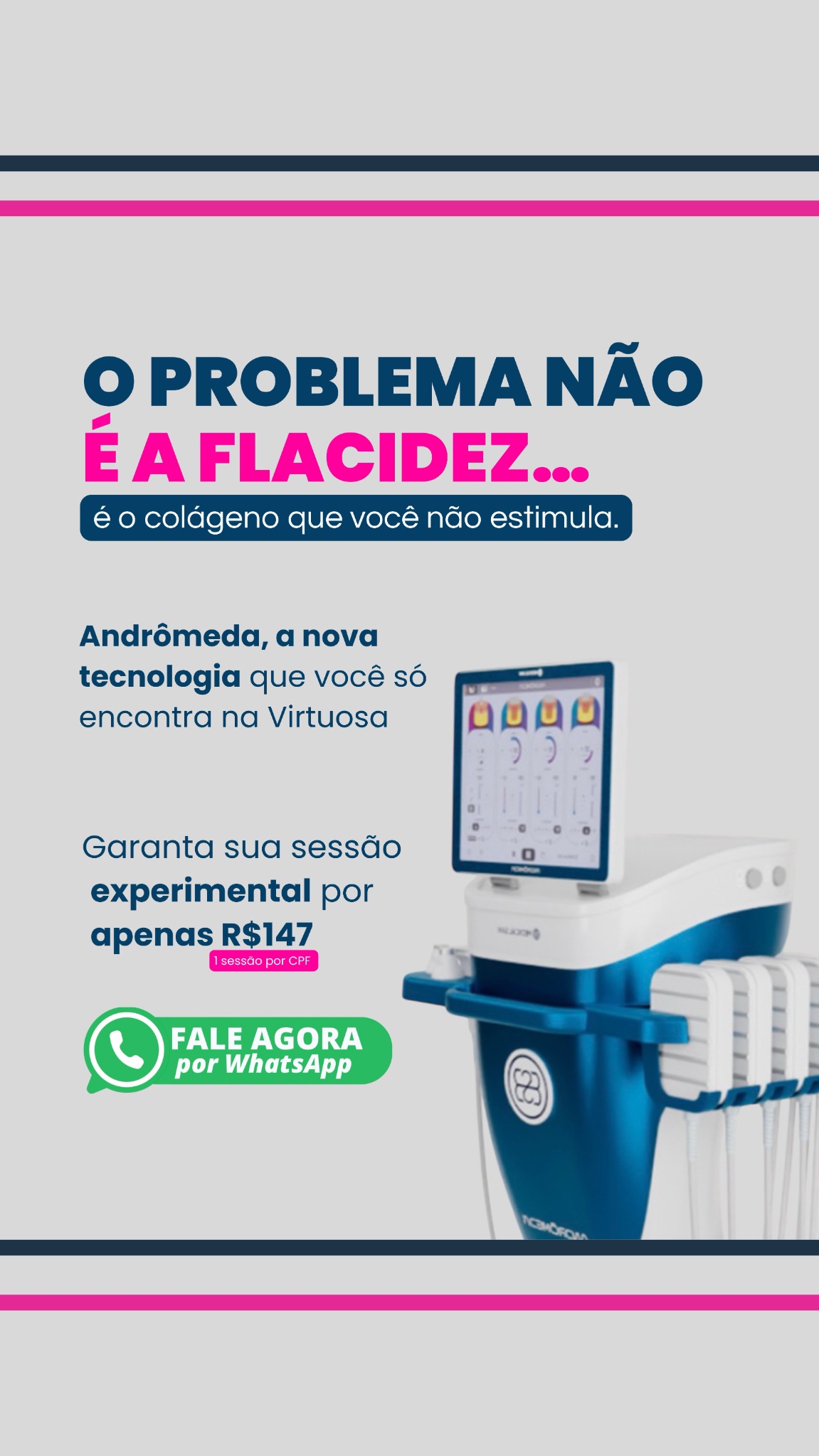 Clínica Virtuosa - Chapecó Passo dos Fortes Facebook ad from Feb 26, 2026