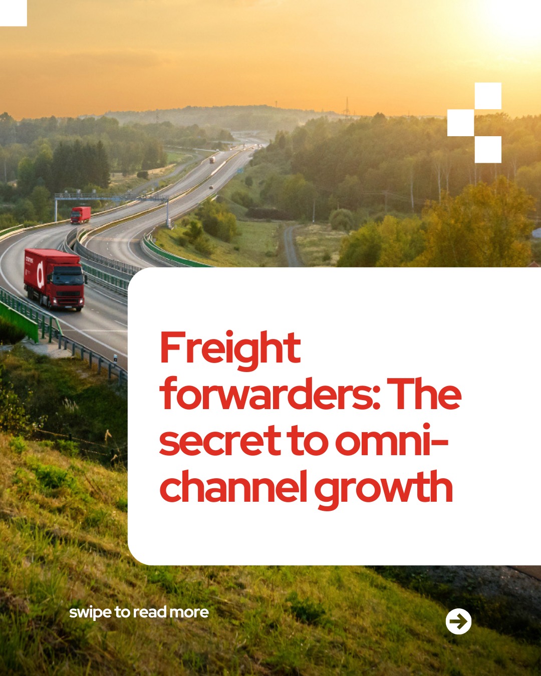 Aramex Facebook ad: Selling everywhere means moving goods everywhere, and…