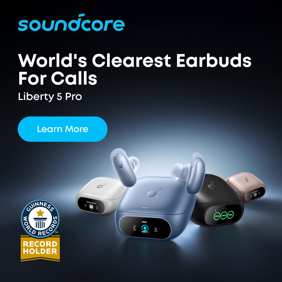 Soundcore ANZ Facebook ad: The World's Clearest Call Earbuds
