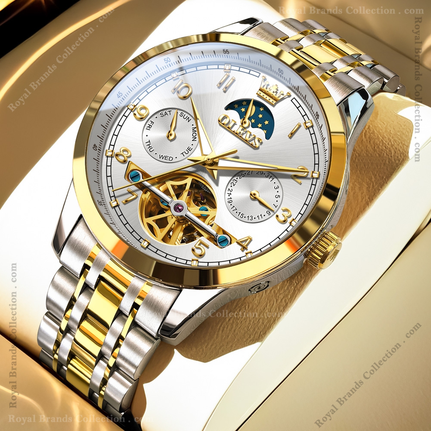 Royal brands collection Facebook ad: Most Selling Olevs Automatic Watch