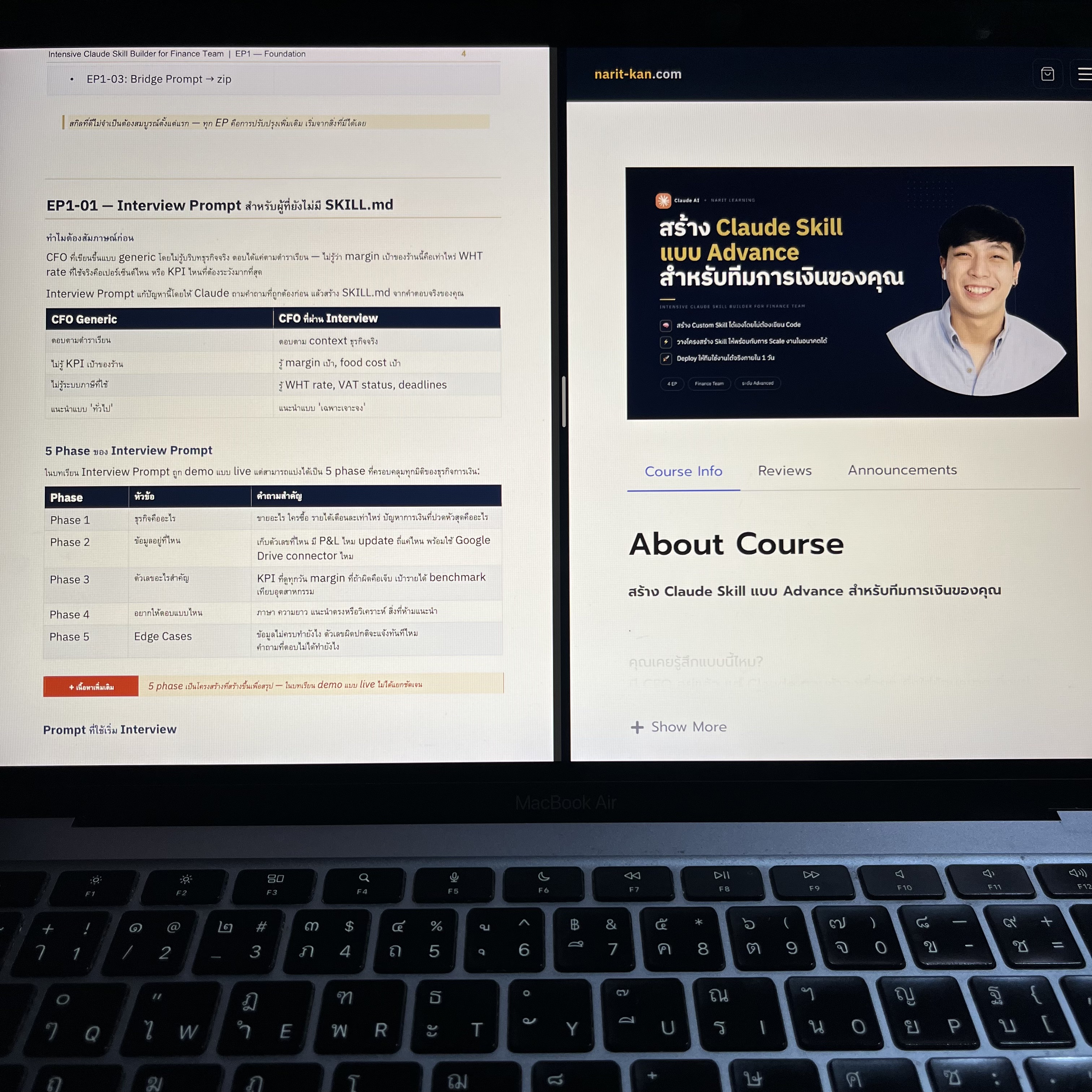 Narit Learning Facebook ad
