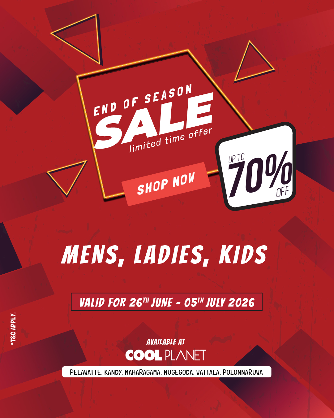 Cool Planet Facebook ad