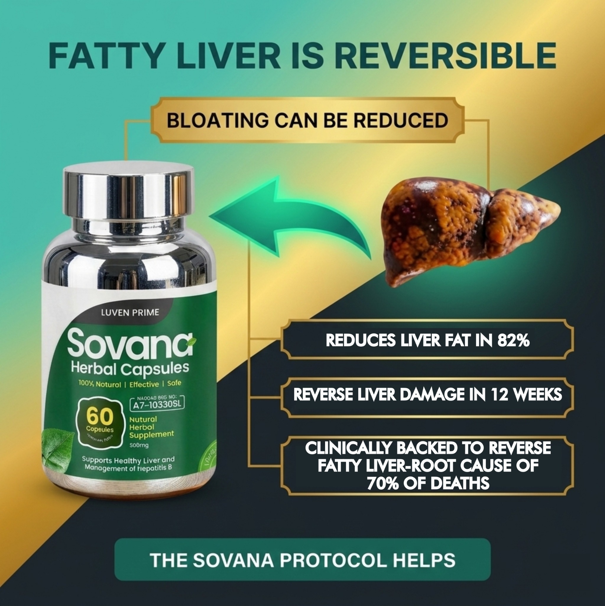 Sovana Herbal Capsules Facebook ad