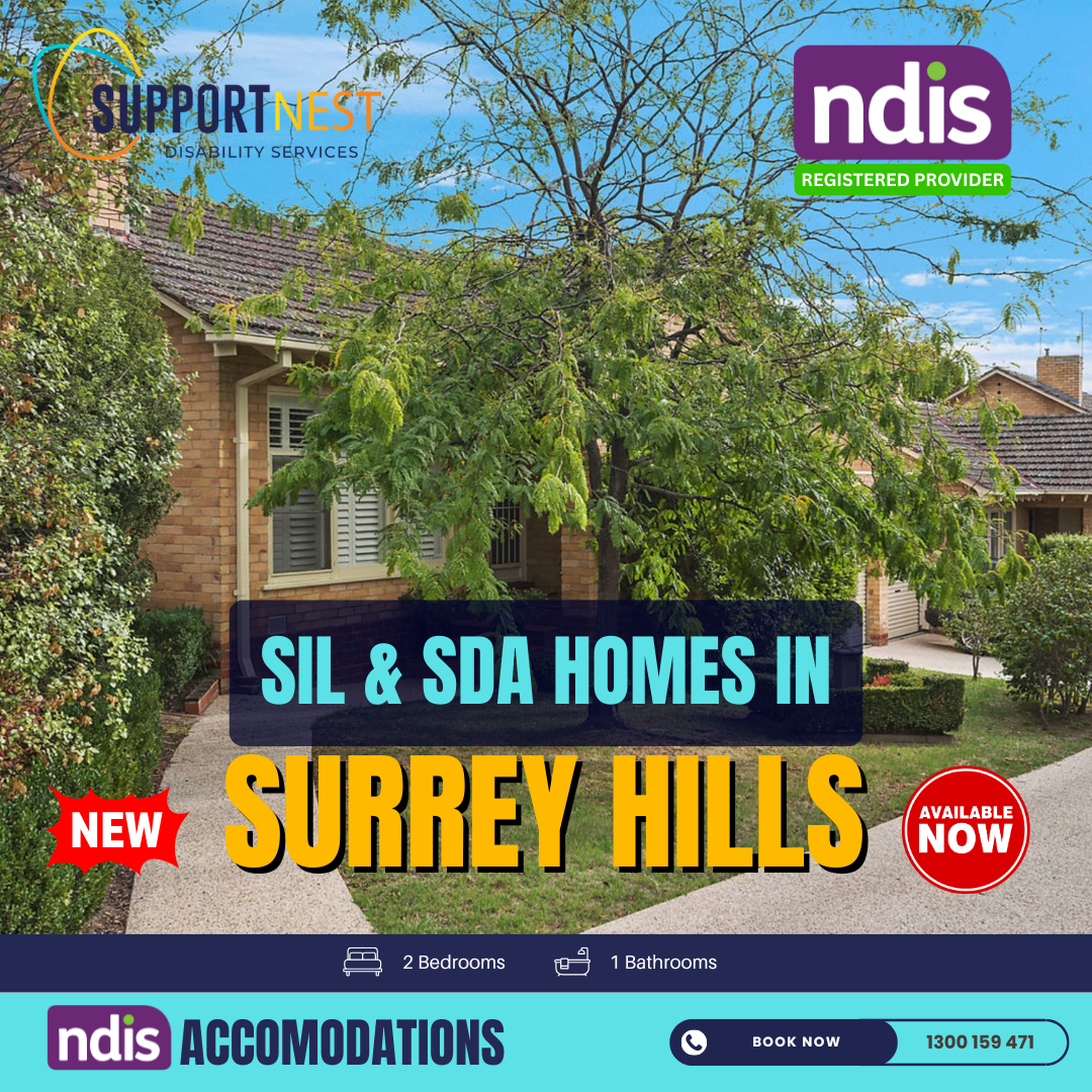 Support Nest Facebook ad: SIL Homes in Frankston & Surrey Hills, Experience…