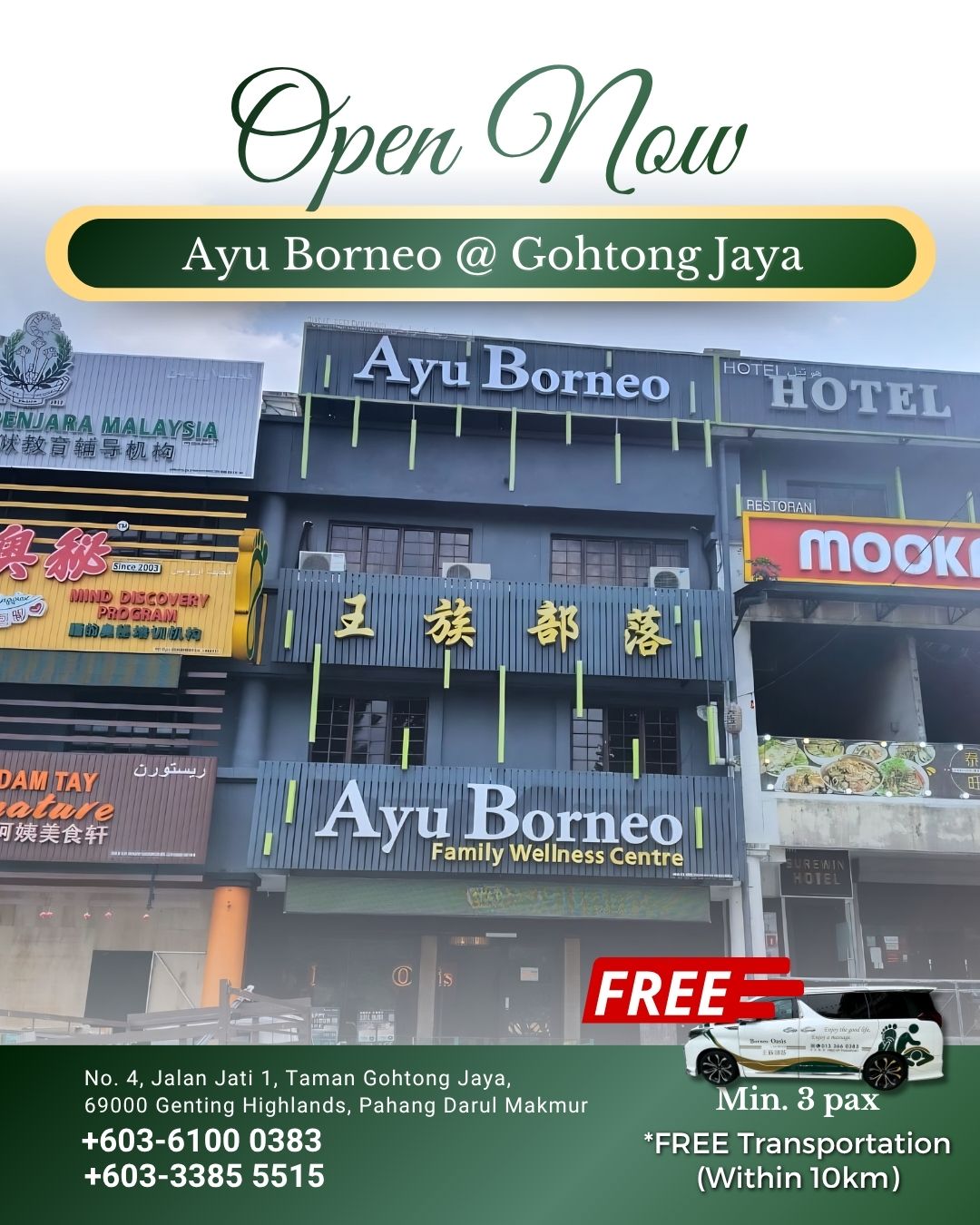 Ayu Borneo Facebook ad