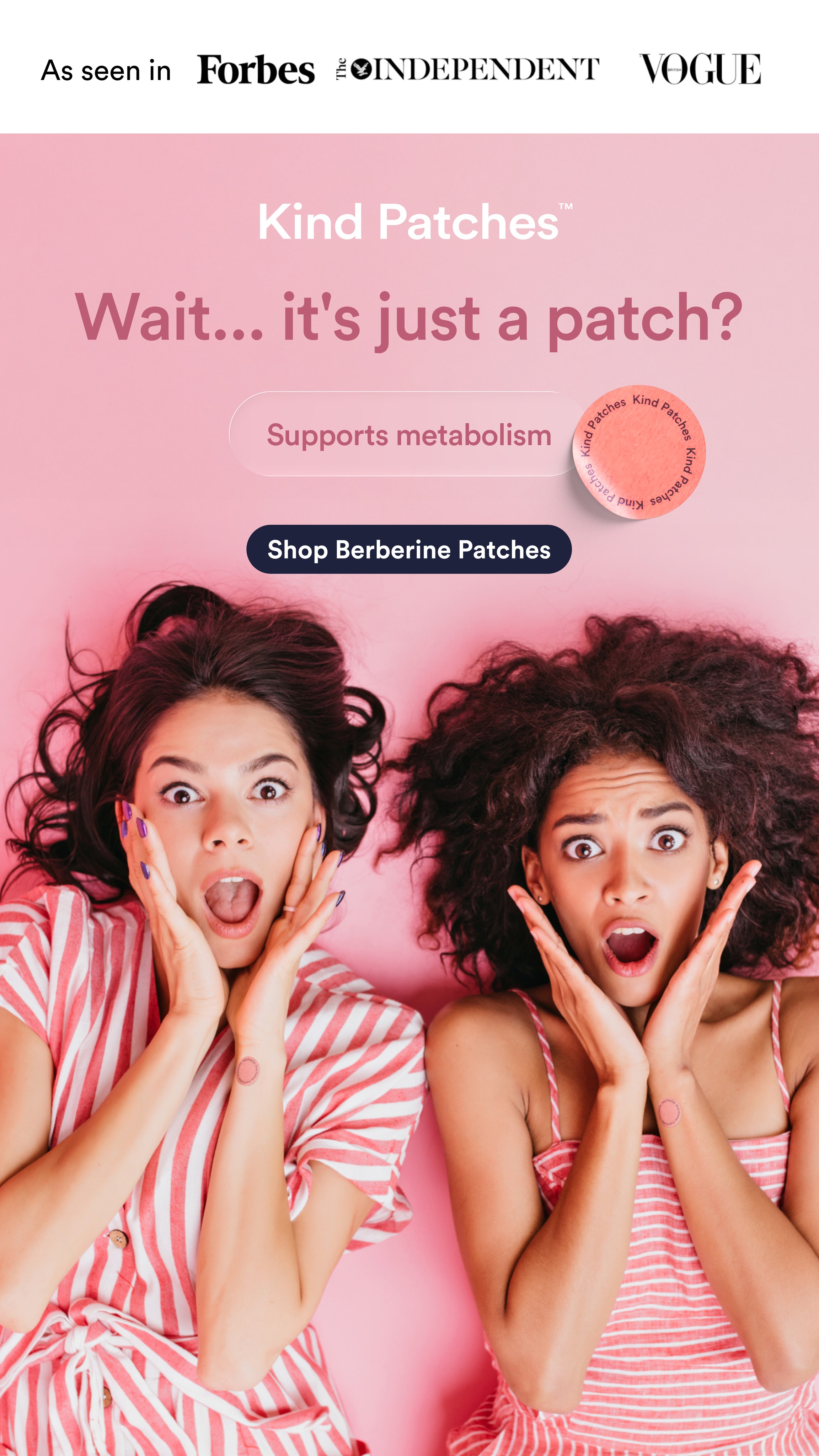 Kind Patches Facebook ad