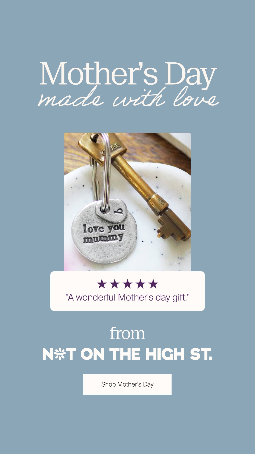 notonthehighstreet Facebook ad