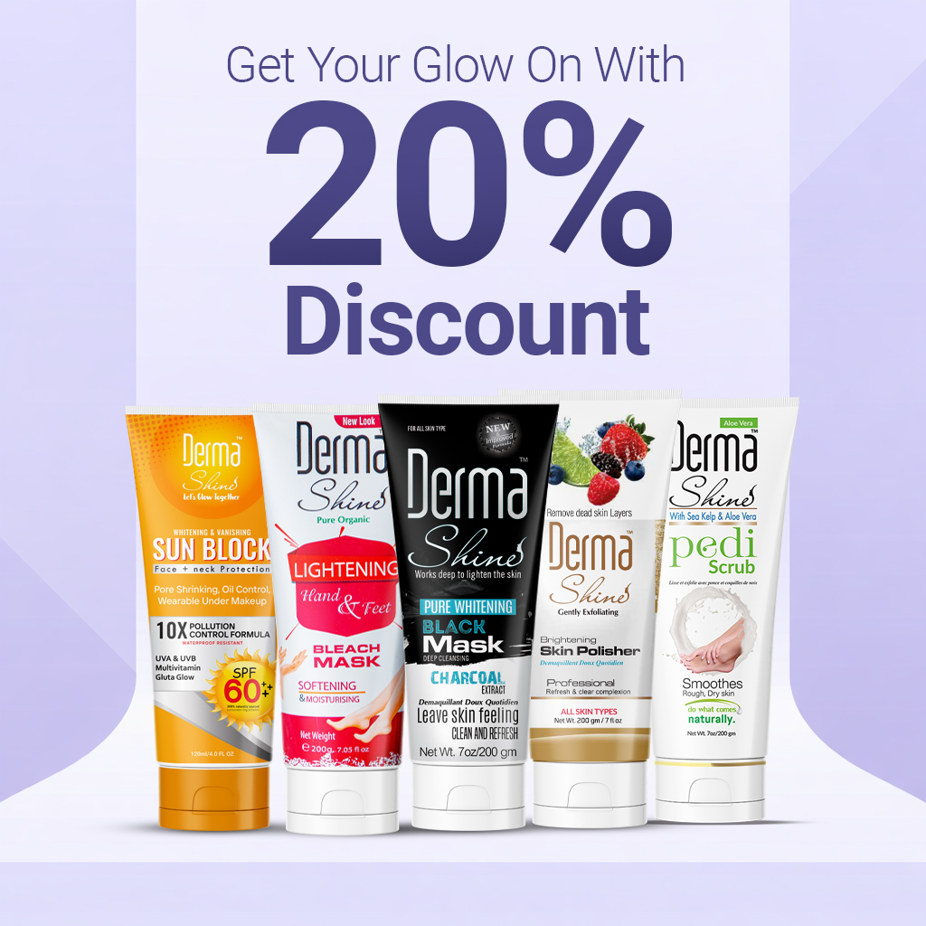 Derma Shine Facebook ad