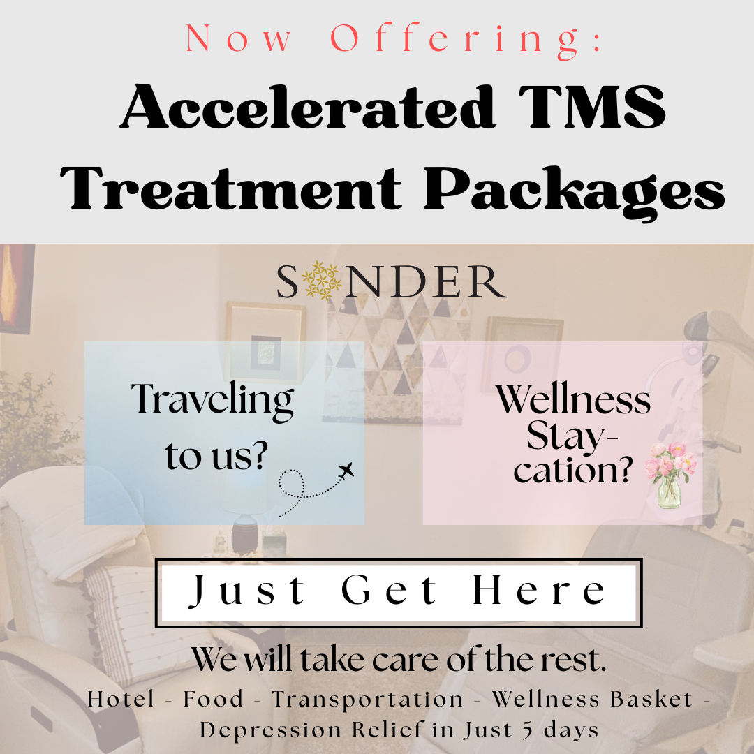 Sonder Behavioral Health & Wellness Facebook ad: Travel to us - 5 day TMS
