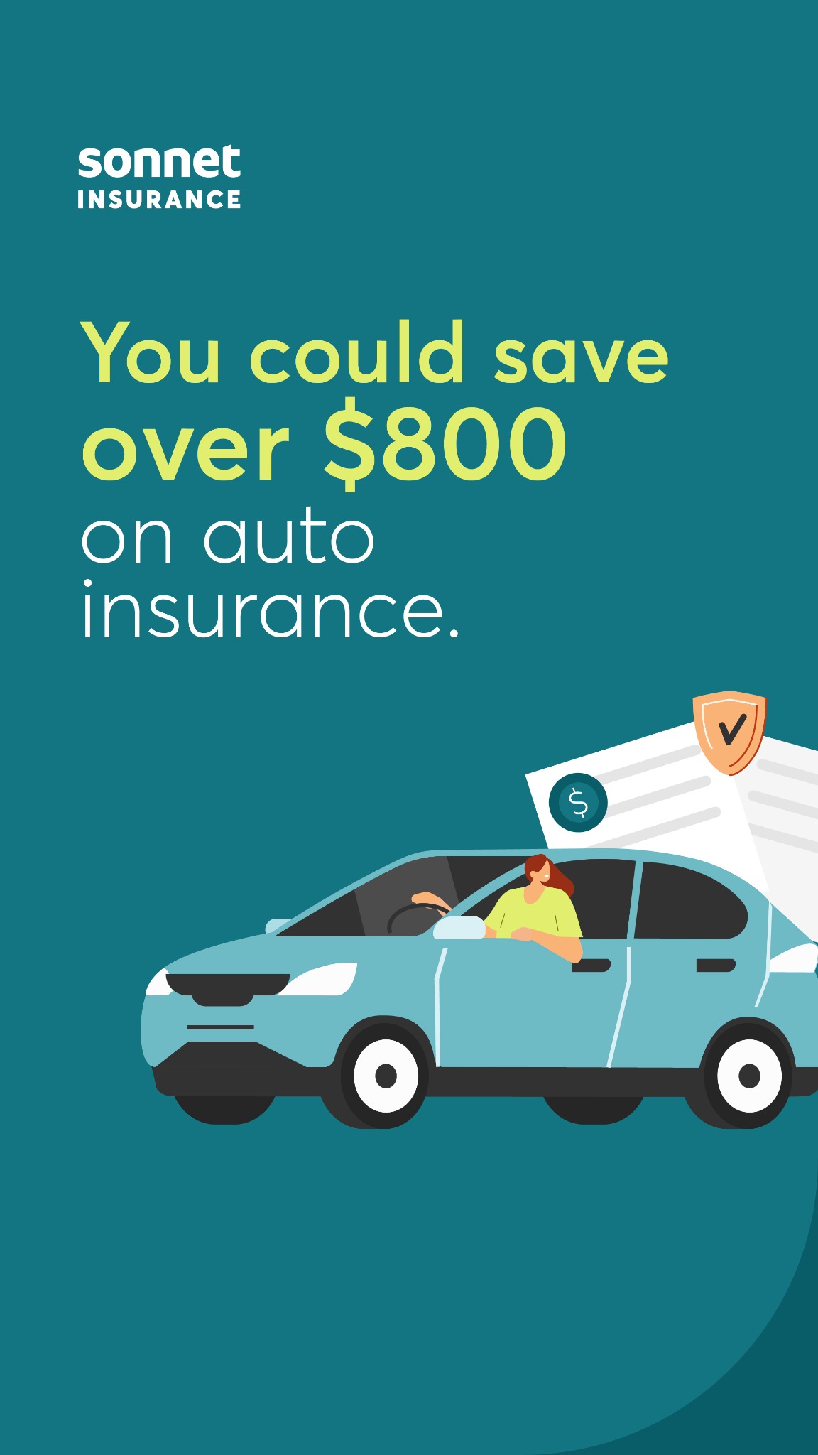 Sonnet Insurance Facebook ad