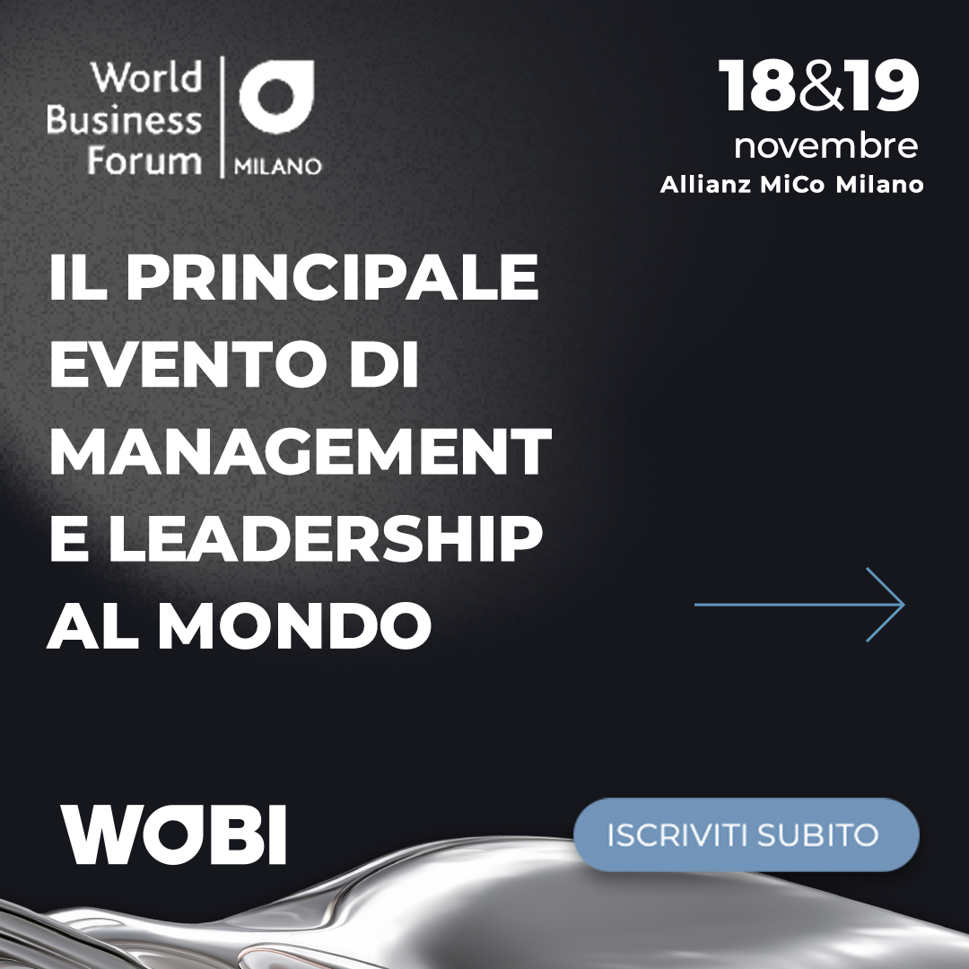 WOBI | World of Business Ideas - Italia Facebook ad: Il 18 e 19 Novembre unisciti ad oltre…