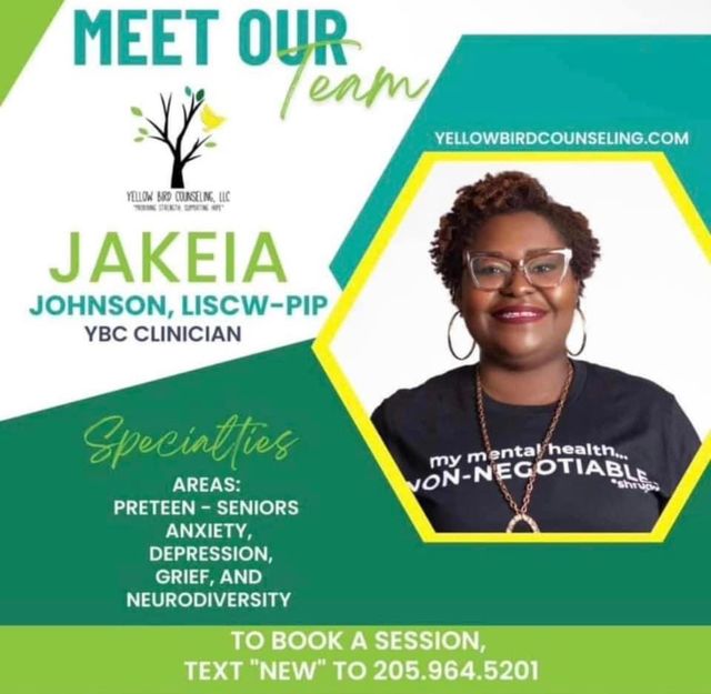 Yellow Bird Counseling, LLC Facebook ad: YBC Nation connect | Instagram, Facebook, TikTok | Linktree