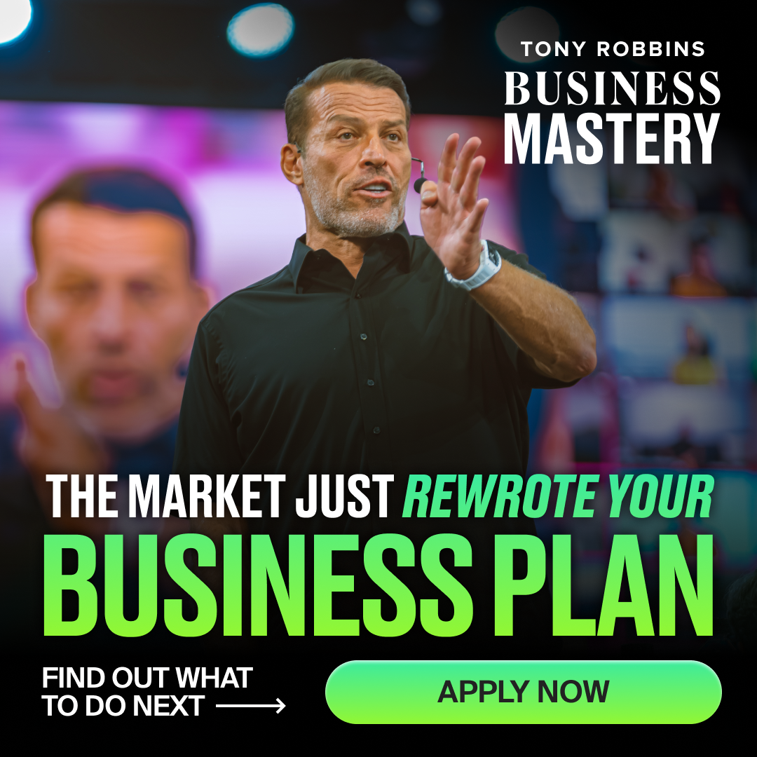 Tony Robbins Facebook ad