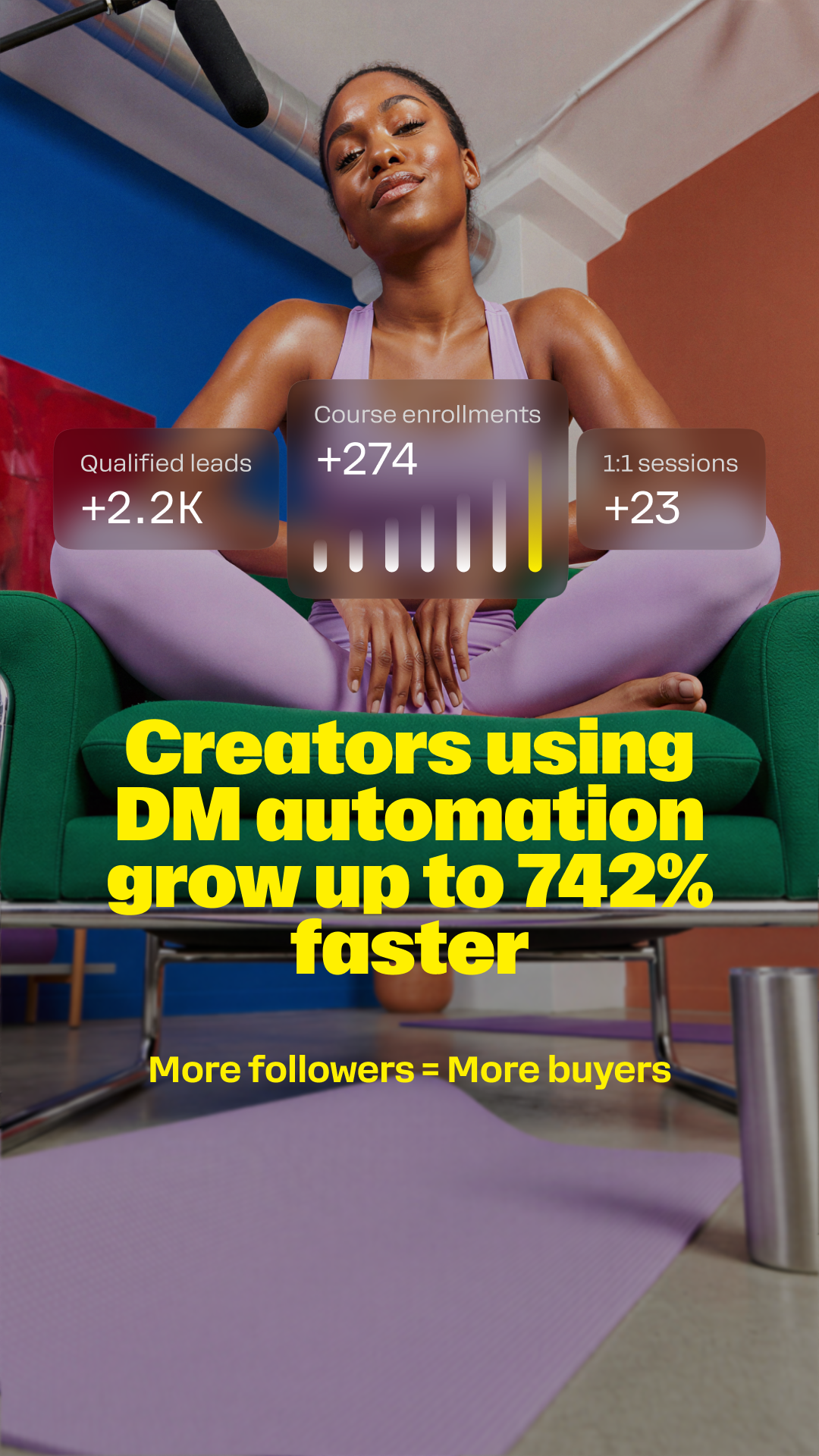 Manychat Facebook ad