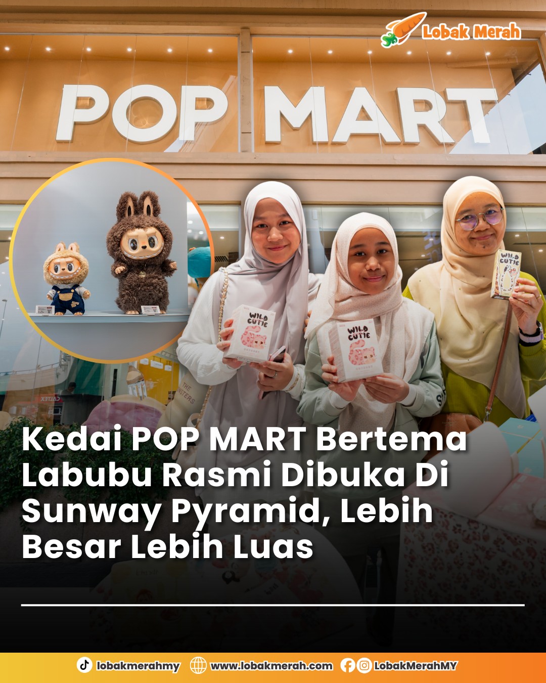Lobak Merah Facebook ad: Mana peminat blind box!
