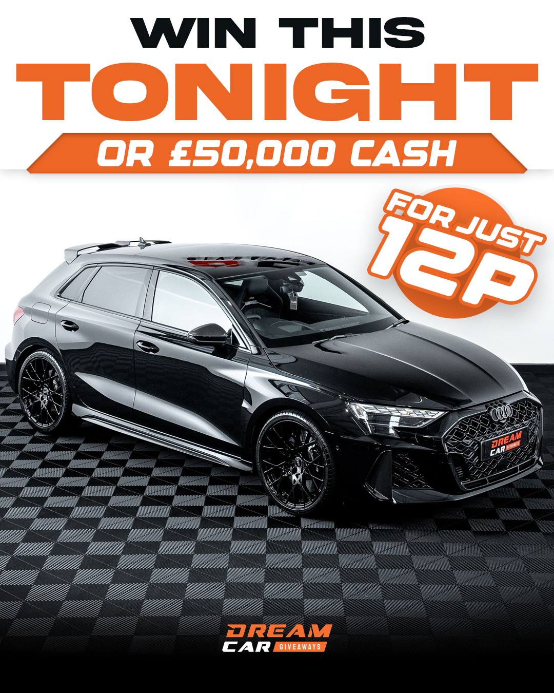 Dream Car Giveaways Facebook ad