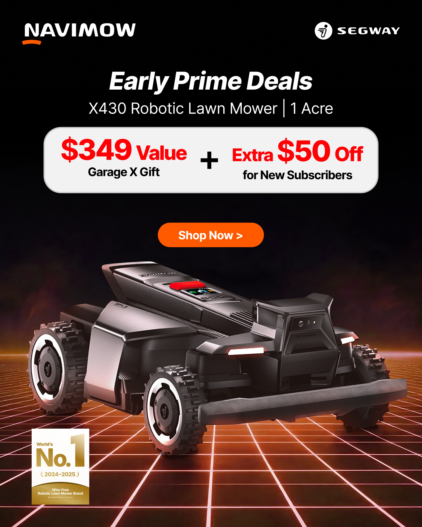 Segway Navimow Facebook ad from Jun 5, 2026