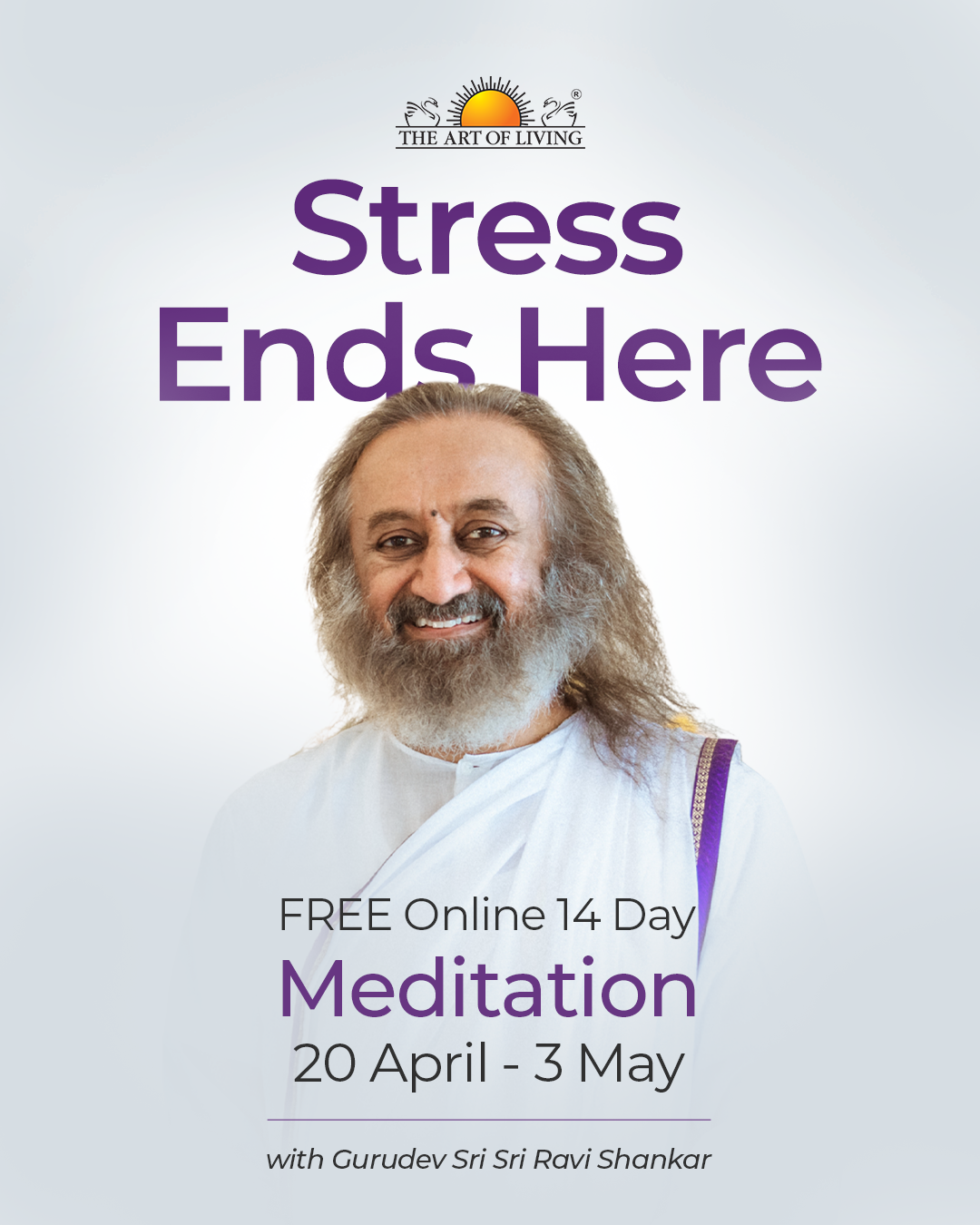 Art of Living Programs Facebook ad from Mar 27, 2026
